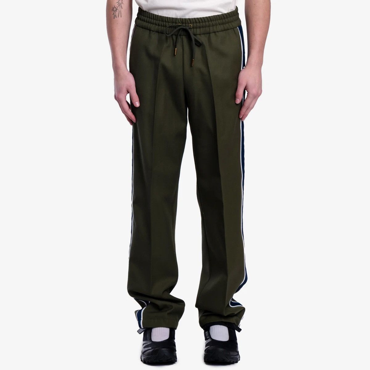 Drole De Monsieur NWOT - LE PANTALON TORSADES - Track Pant Inspired Trousers Size US 33 - 4 Thumbnail