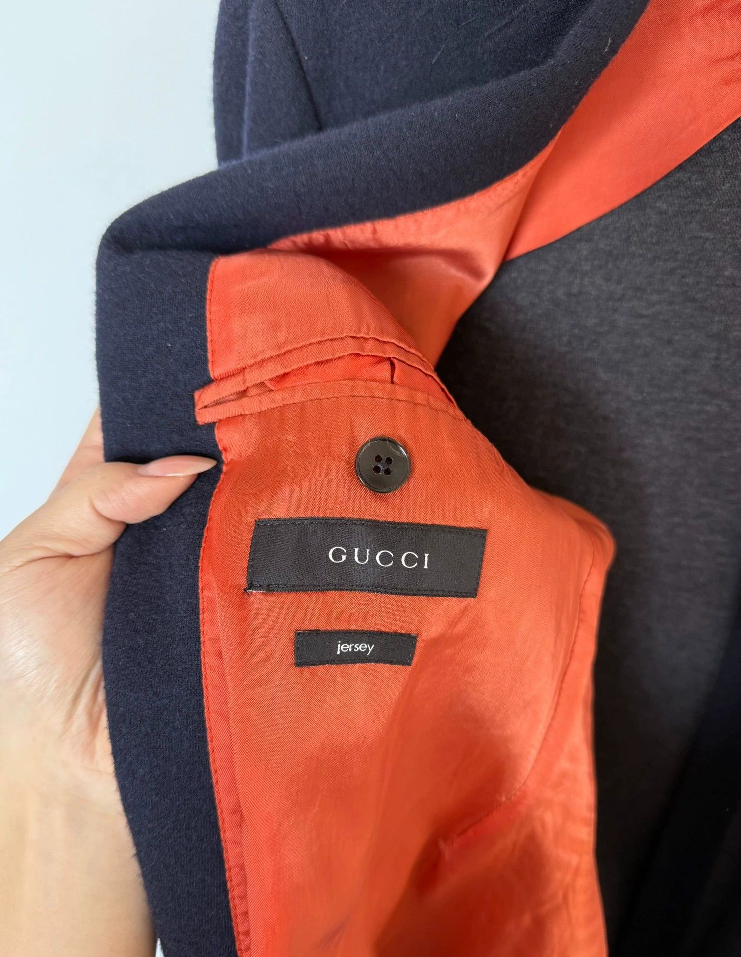 Gucci Gucci Knight Buckle Wool Blend Blazer 52 Size 52S - 6 Thumbnail