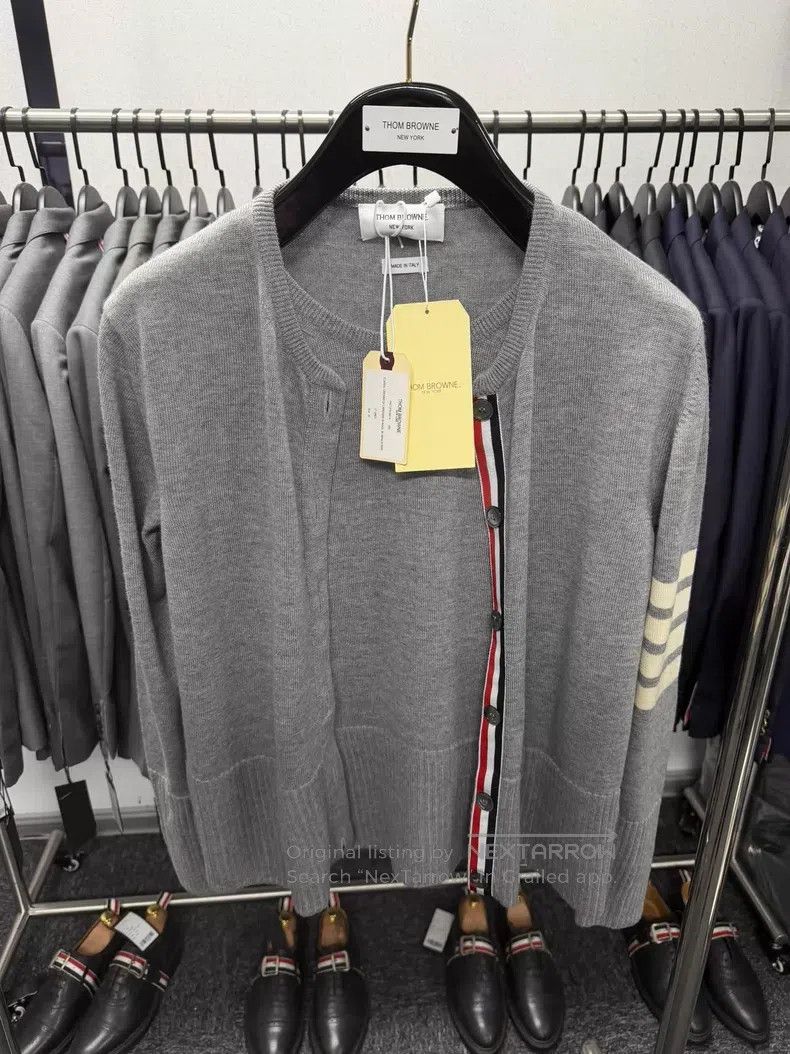Thom Browne Thom Browne Wool Cardigan Size S / US 4 / IT 40 - 1 Thumbnail