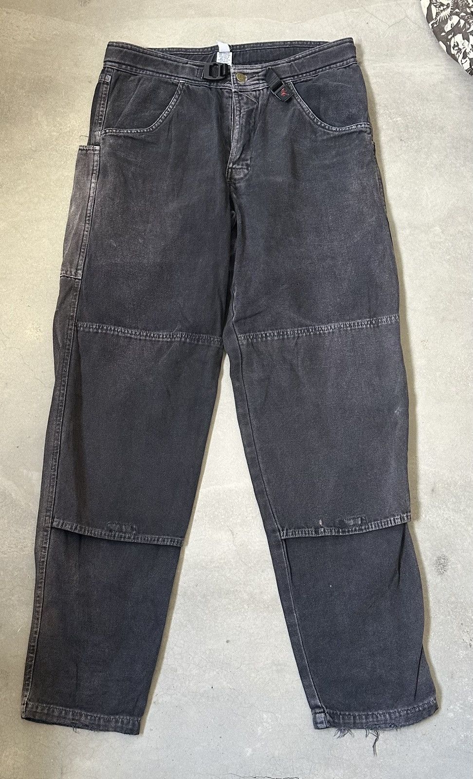 Gramicci VINTAGE GRAMICCI DISTRESSED DOUBLE KNEE PANT Size US 34 / EU 50 - 1 Thumbnail