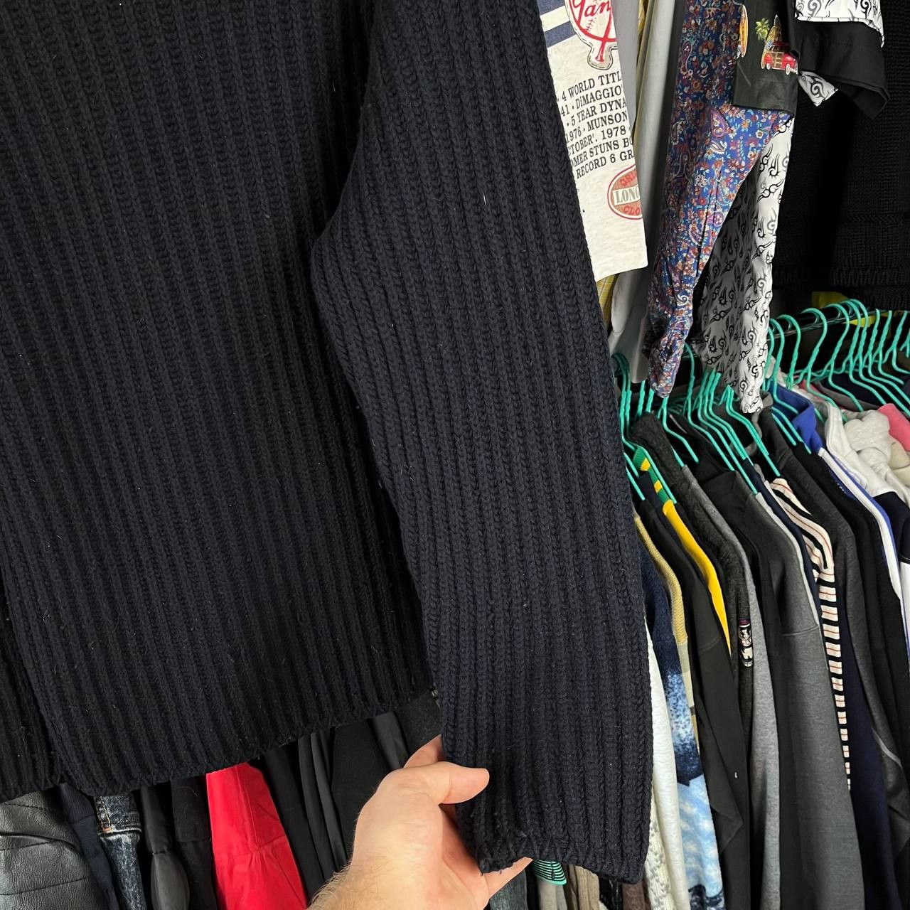 Designer × Stone Island × Vintage Vintage Stone Island 2001 Knitwear Wool Sweater Size US M / EU 48-50 / 2 - 8 Thumbnail