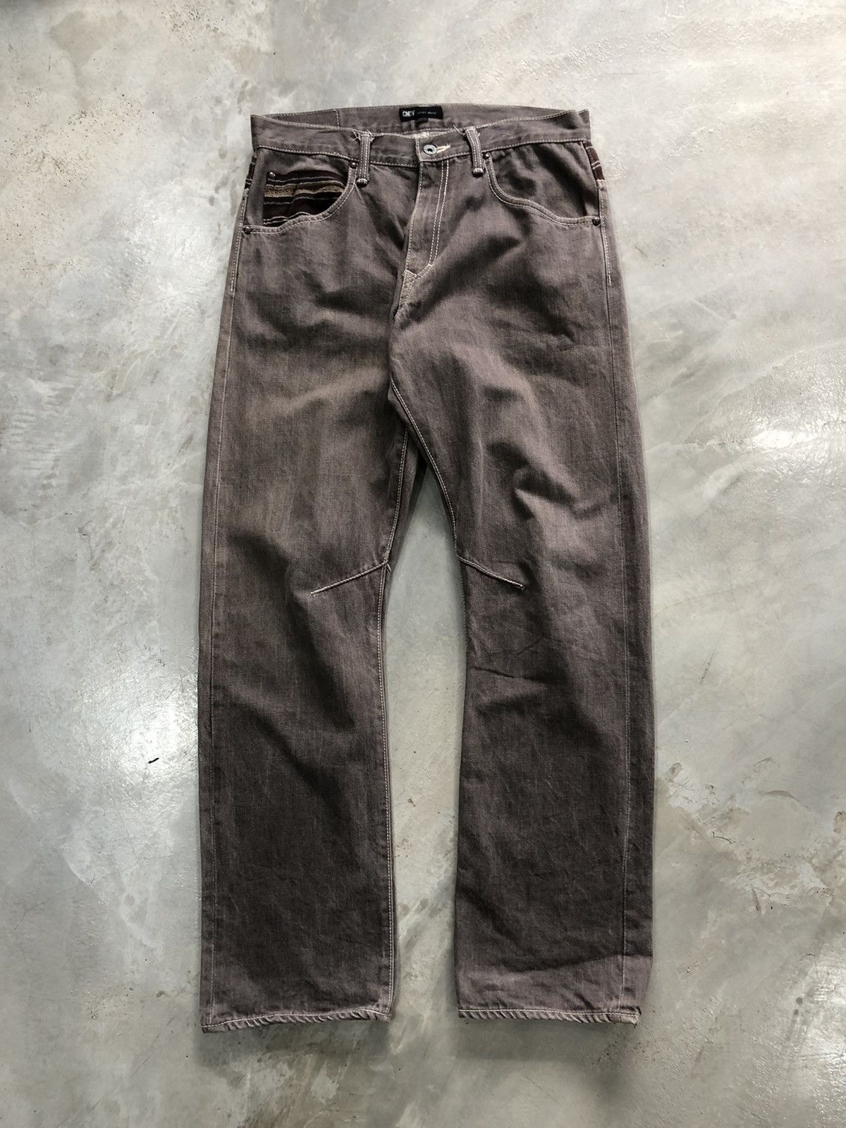Hysteric Glamour × Japanese Brand × Seditionaries Concave Attempt Navajo Jeans Size US 33 - 2 Thumbnail