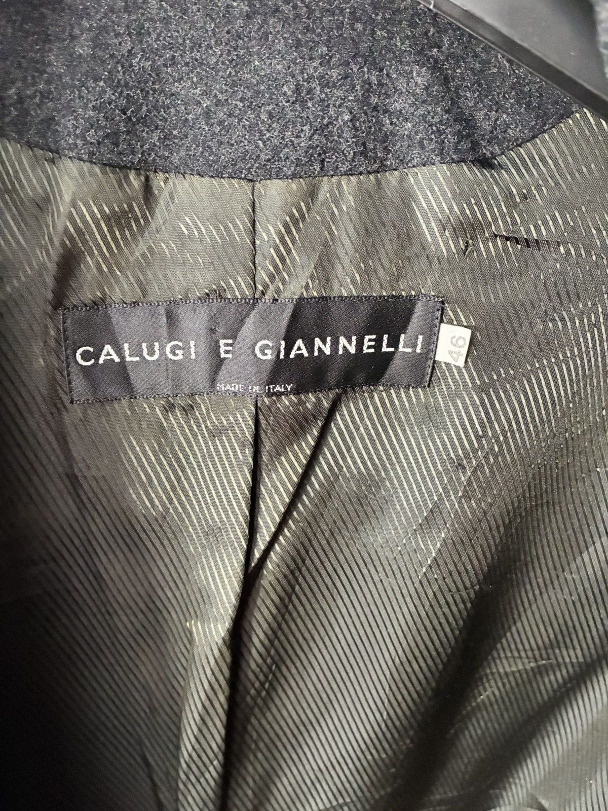 Calugi e Gianelli Calugi e Giannelli Archive Wool Coat -Made in Italy 80s/90s Size US S / EU 44-46 / 1 - 2 Thumbnail