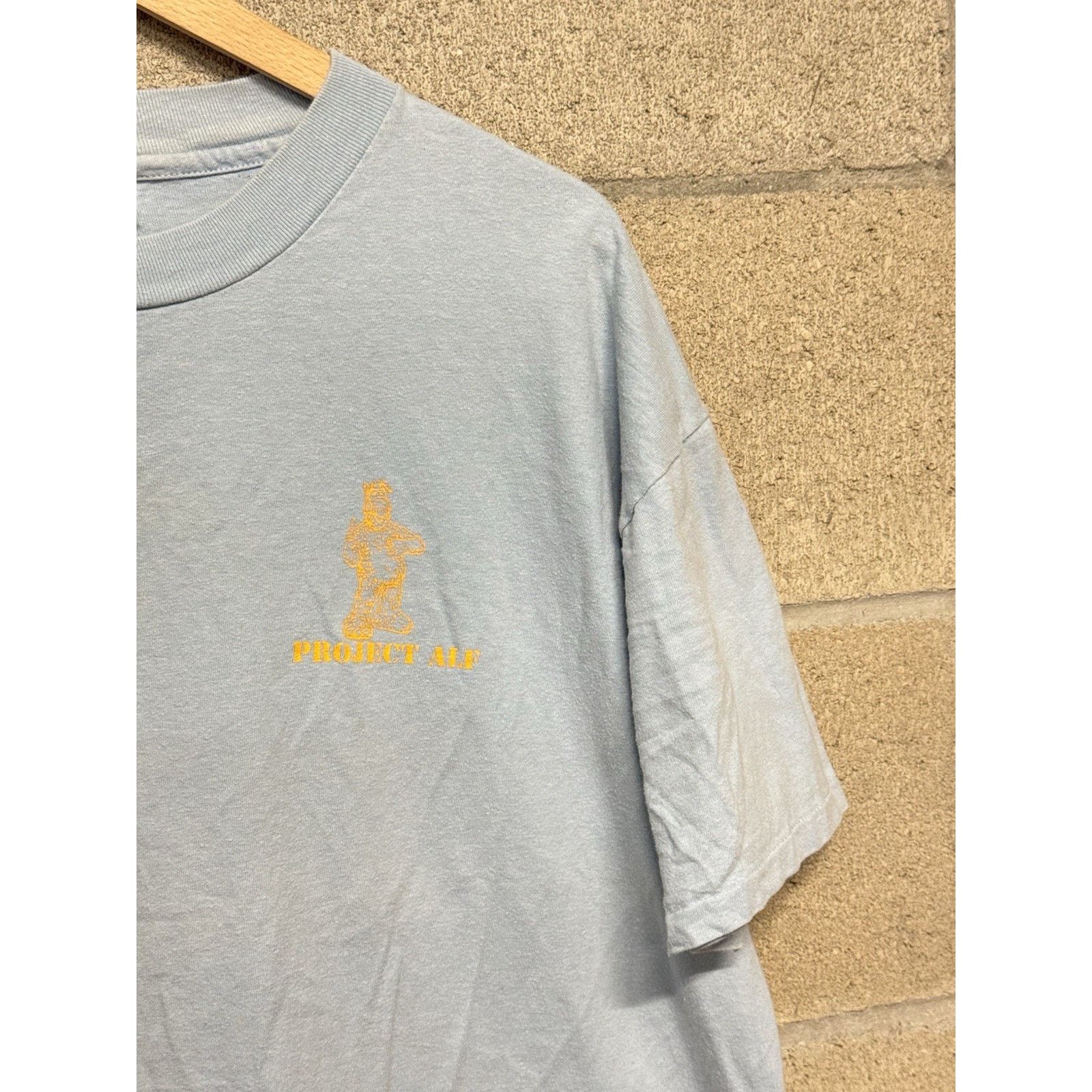 Hanes Vintage 90s Project Alf Movie Promo Shirt Patchet Paul USA Size US L / EU 52-54 / 3 - 3 Thumbnail