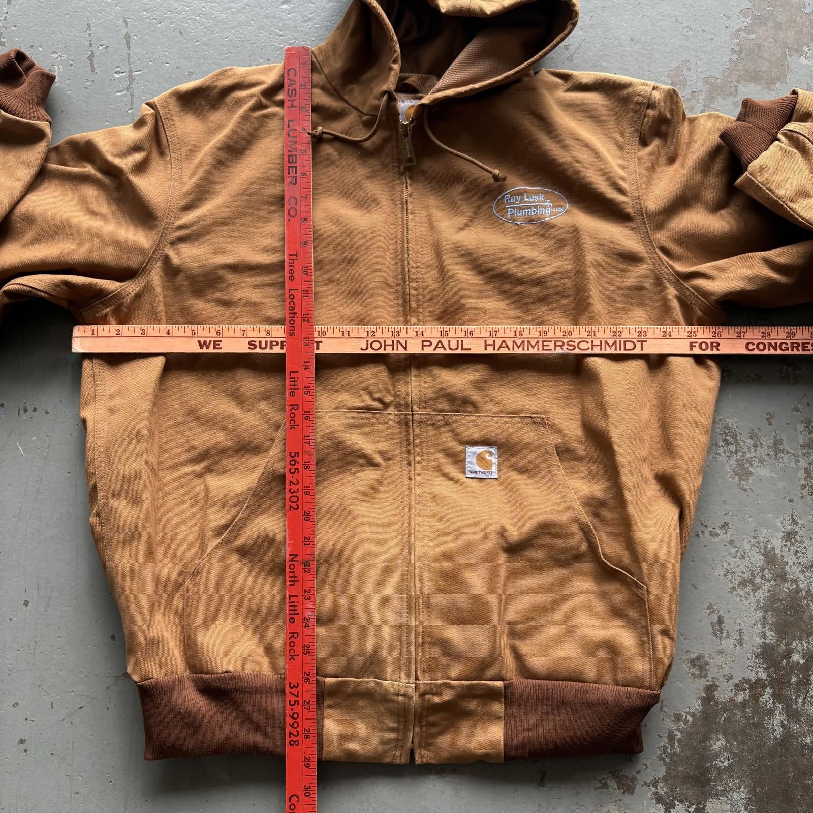 Carhartt × Vintage Vintage Made in USA Deadstock Carhartt Thermal Lined Jacket Size US XL / EU 56 / 4 - 5 Thumbnail