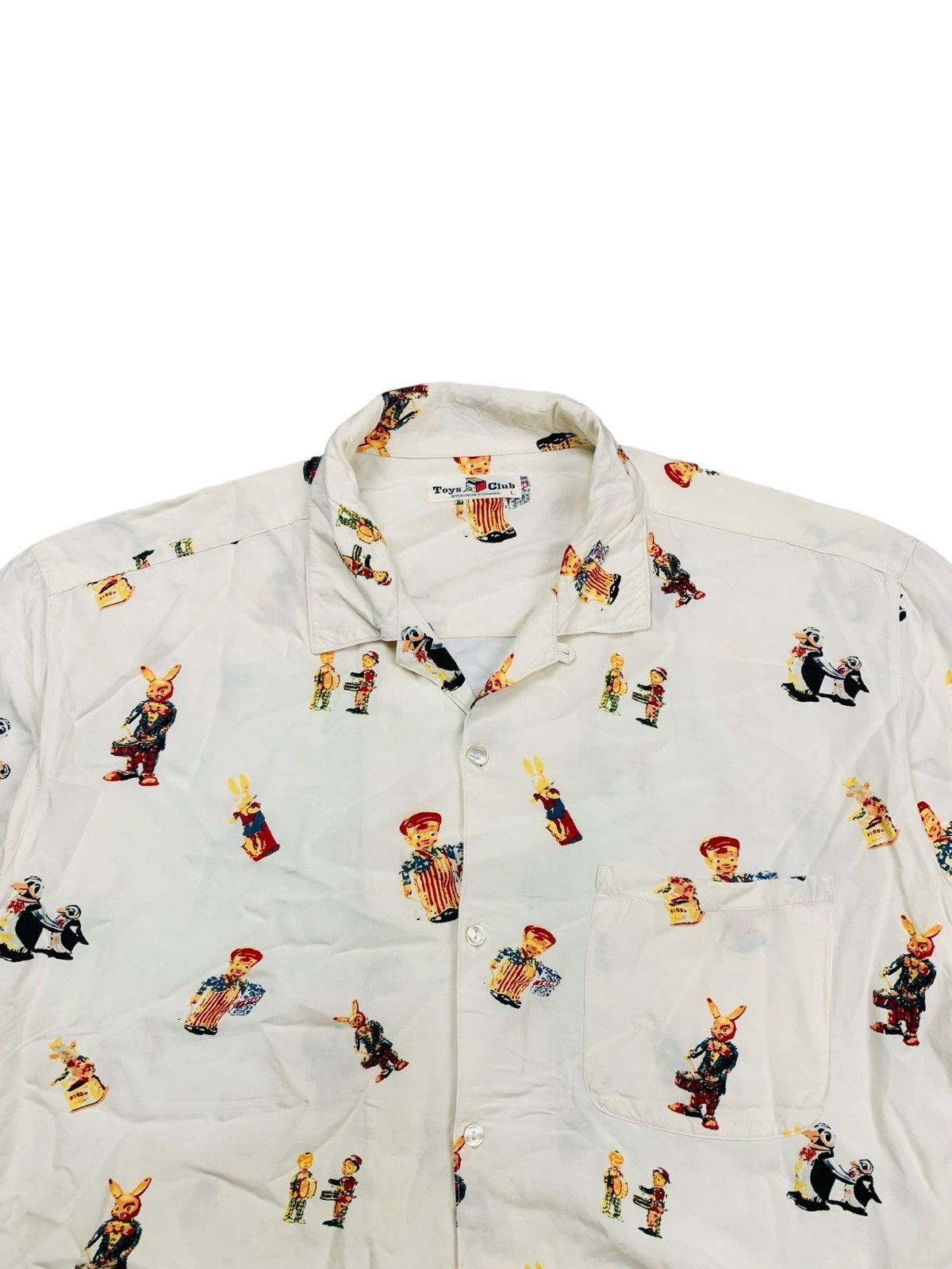 Hysteric Glamour × Japanese Brand 1980s Toys Club Teruhisa Kitahira Button Shirt Size US M / EU 48-50 / 2 - 3 Thumbnail