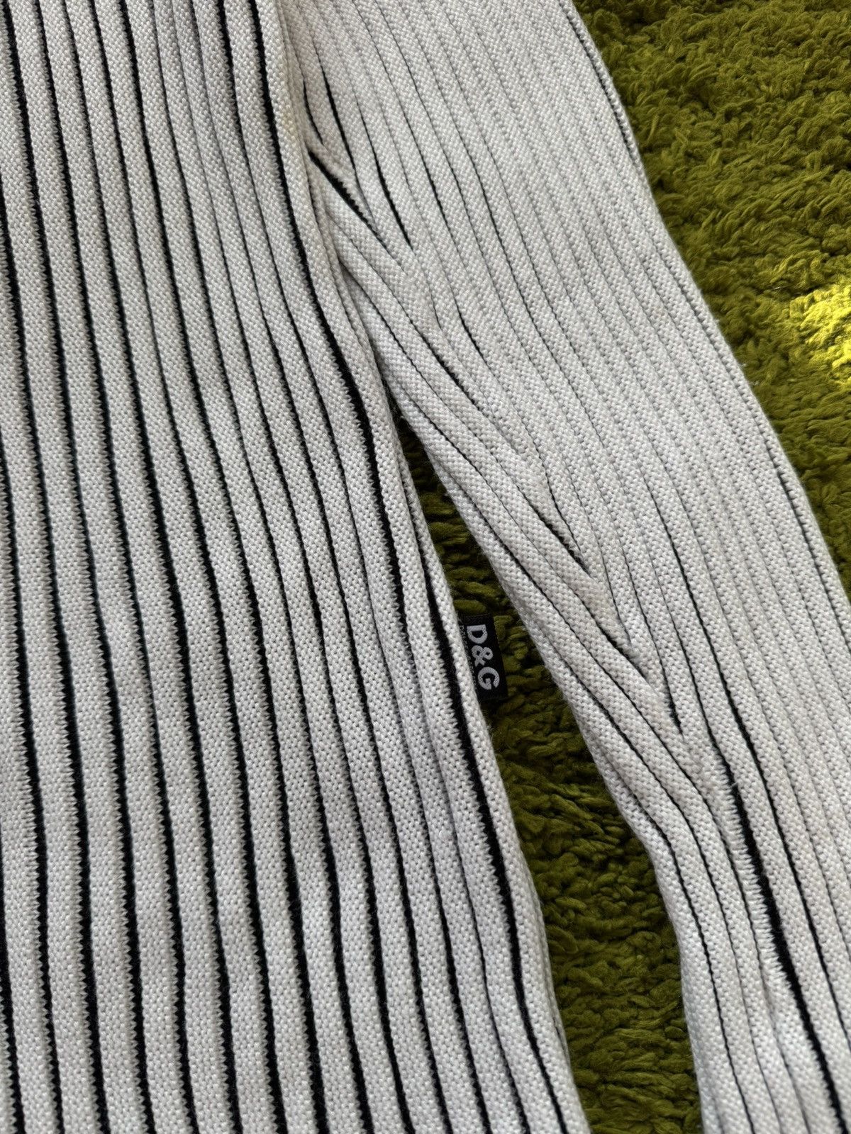 Dolce & Gabbana Dolce & Gabbana D&G 2000s vintage ribbed sweater Y2K Size US M / EU 48-50 / 2 - 4 Thumbnail