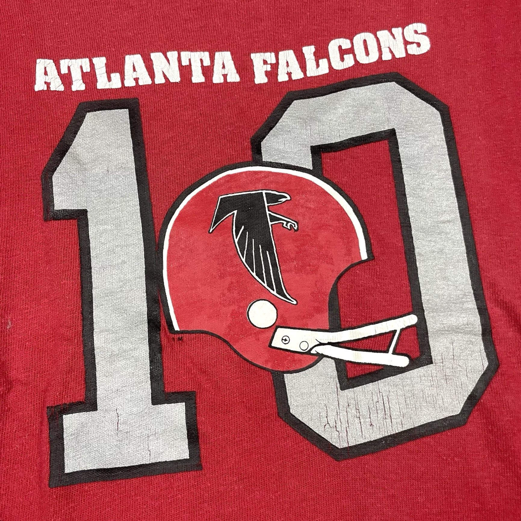 Champion VINTAGE Atlanta Falcons Champion T Shirt L Men Red 1970s Graphic Tee Sportswear/Beach Size US L / EU 52-54 / 3 - 3 Thumbnail