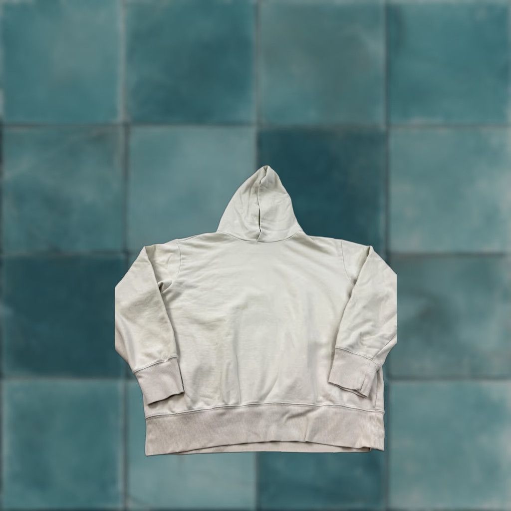 Muji MUJI Hoodie Womens 2XL Beige Pullover Fleece Solid Basic Casual Shirt Womens 2XL Beige MUJI Hoodie Sweatshirt Size XXL / US 16-18 / IT 52-54 - 1 Thumbnail