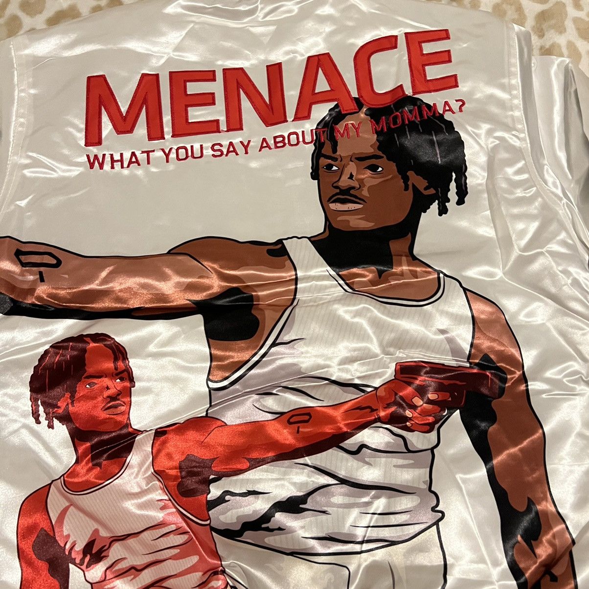 Menace × Other MENACE TO SOCIETY HEADGEAR CLASSIC VARSITY JACKET Size US S / EU 44-46 / 1 - 1 Thumbnail