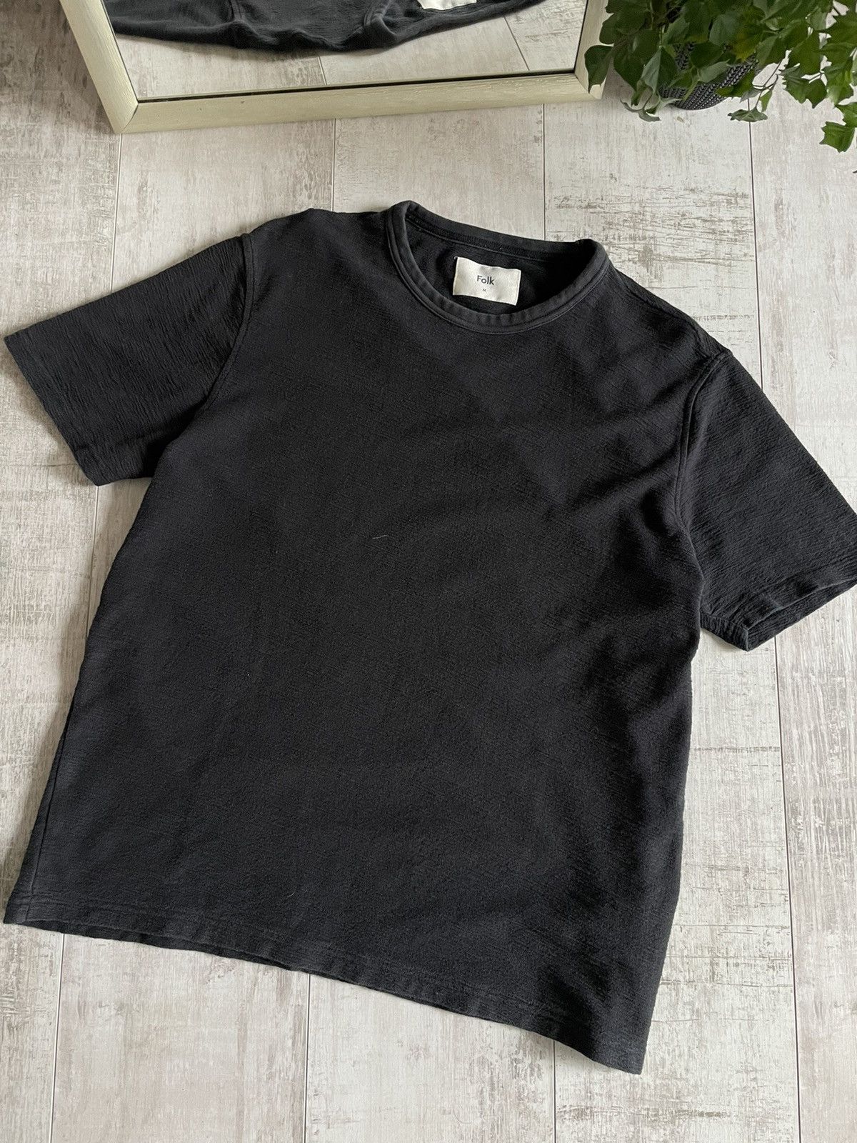 Folk Folk Gray Contrast T-Shirt Size US M / EU 48-50 / 2 - 2 Thumbnail
