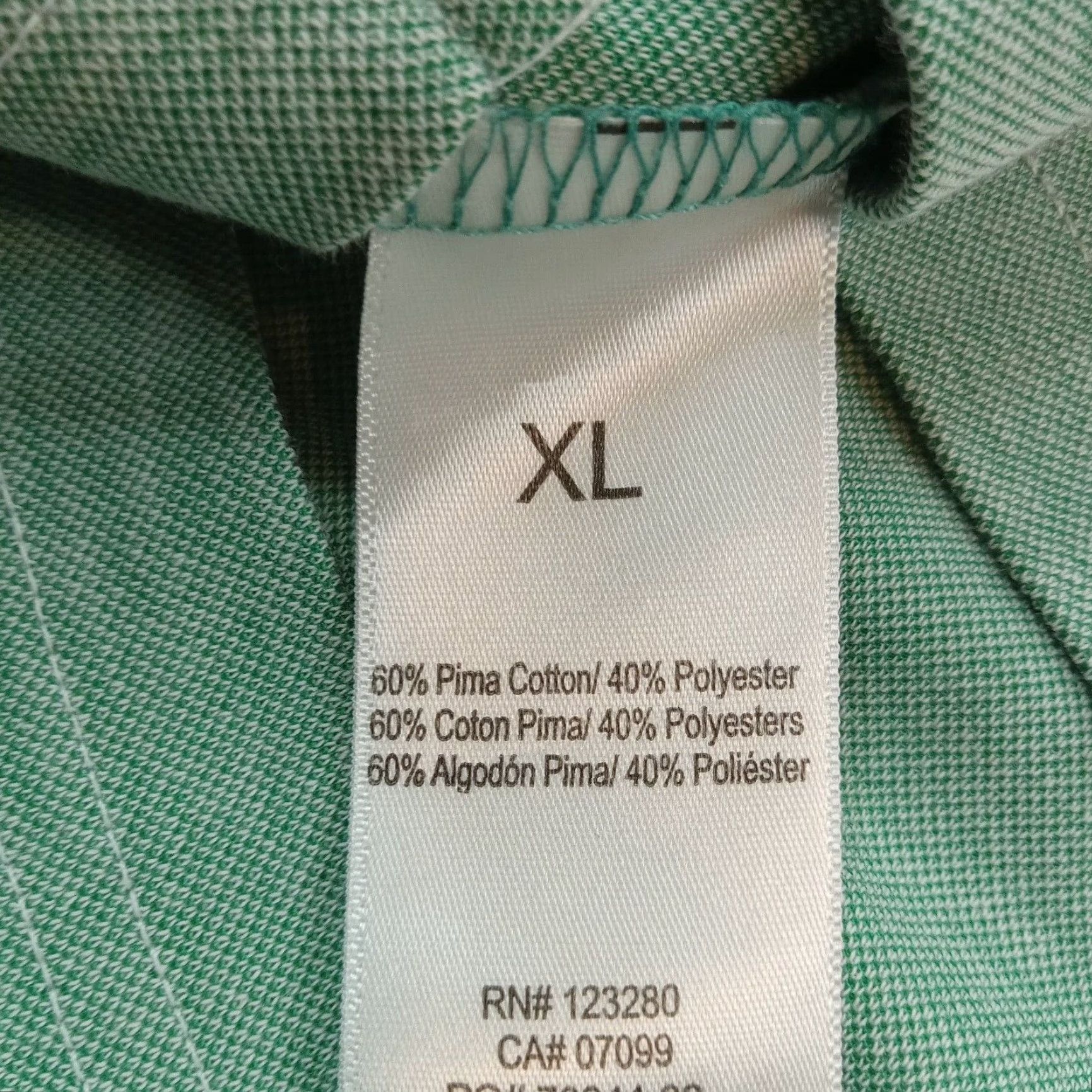 TravisMathew Travis Mathew Mens Polo Shirt XL Extra Large Green Golf Outdoors Casual Size US XL / EU 56 / 4 - 5 Thumbnail