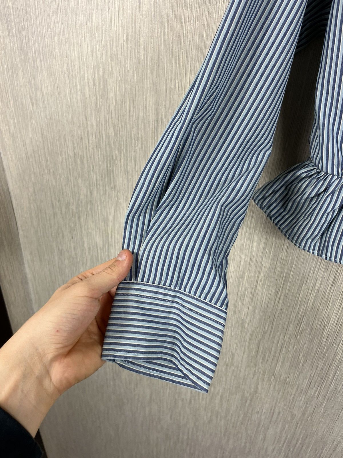 Polo Ralph Lauren × Vintage Vintage 90s Polo Ralph Lauren Alcott striped blouse shirt Size XS / US 0-2 / IT 36-38 - 10 Thumbnail