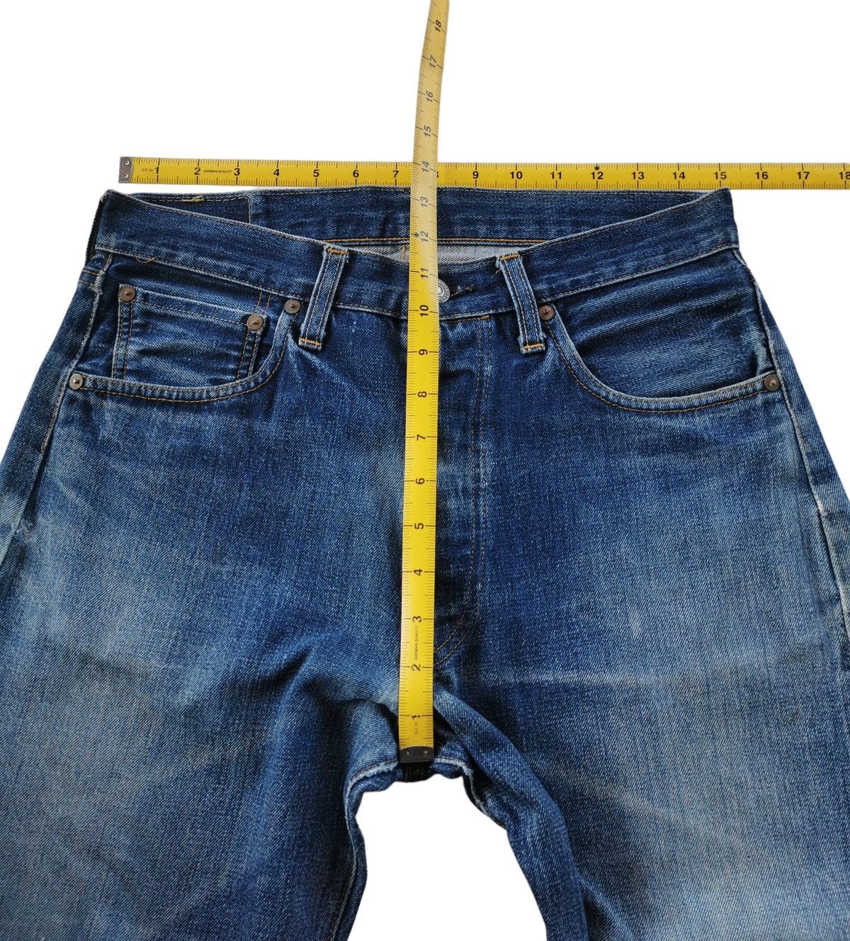 LVC × Levi's Vintage Clothing × Vintage Levis Vintage Clothing LVC Selvedge Denim Jeans (30x39.5) Size US 30 / EU 46 - 15 Thumbnail
