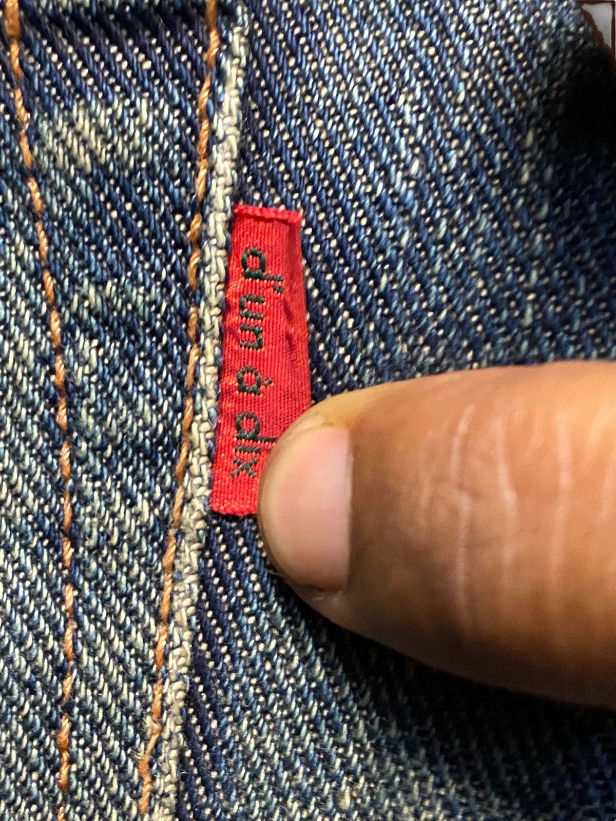 Japanese Brand Japanese Brand D’un Da dix Mud Wash Bootcut Style Jeans Size US 30 / EU 46 - 13 Thumbnail