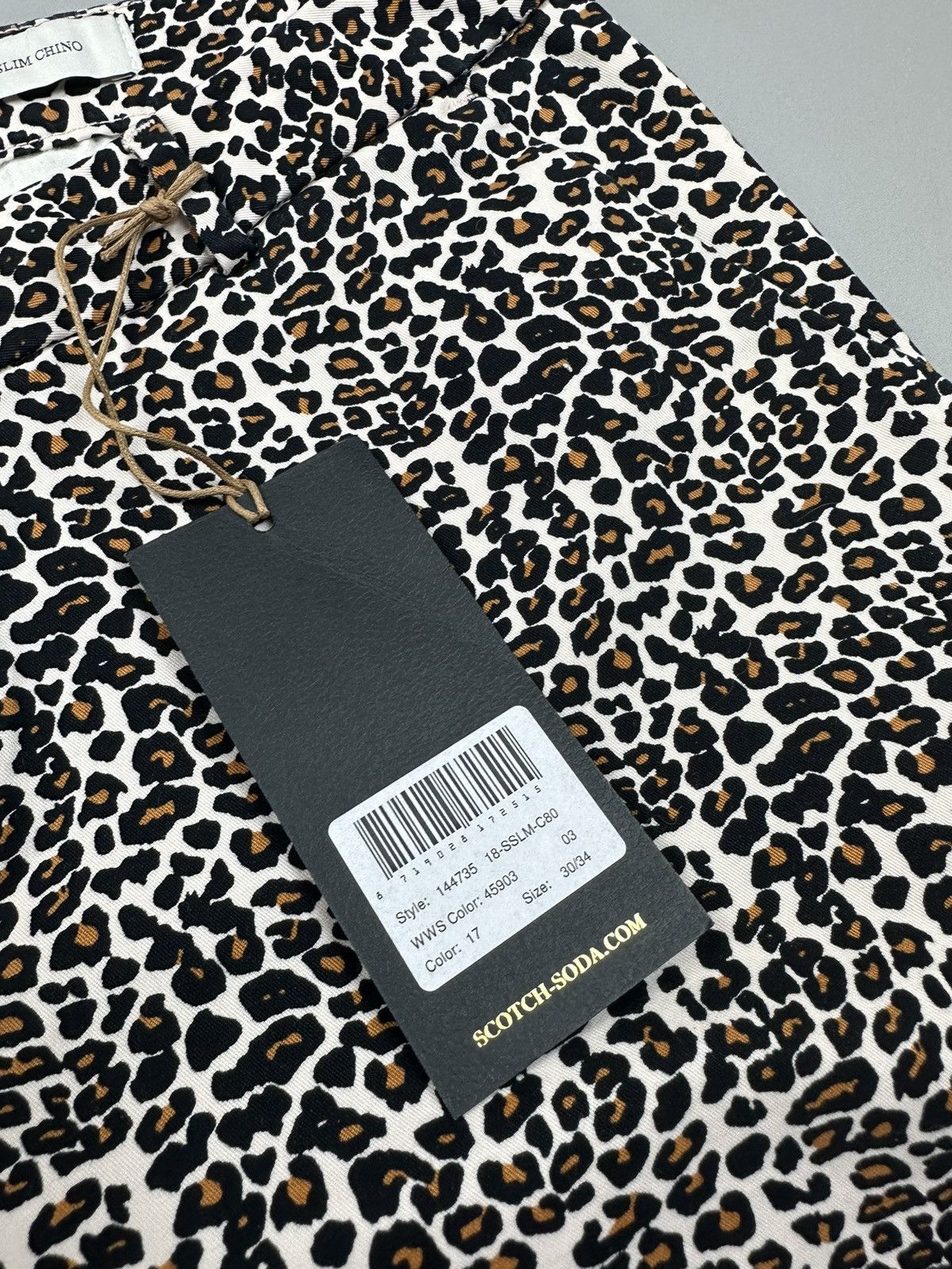Maison Scotch × Scotch & Soda Leopard style stretch skinny pants Scotch&Soda Size 30" / US 8 / IT 44 - 4 Thumbnail