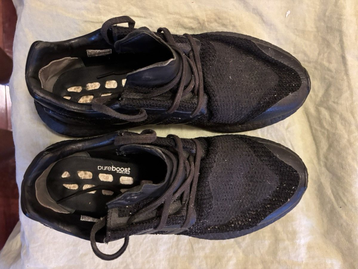 Adidas × Yohji Yamamoto Adidas x Y3 ZG Knit Triple Black Size US 11 / EU 44 - 4 Thumbnail