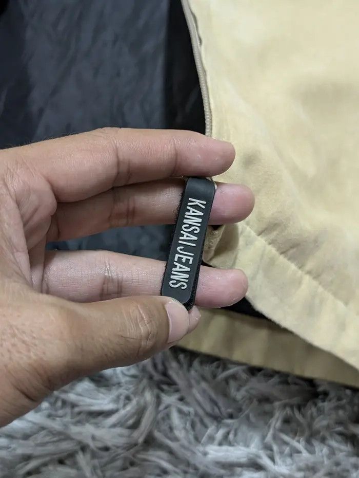 Japanese Brand × Kansai Yamamoto Vintage Kansai Jeans Kansai Yamamoto Light Zipper Jacket Size US M / EU 48-50 / 2 - 8 Thumbnail