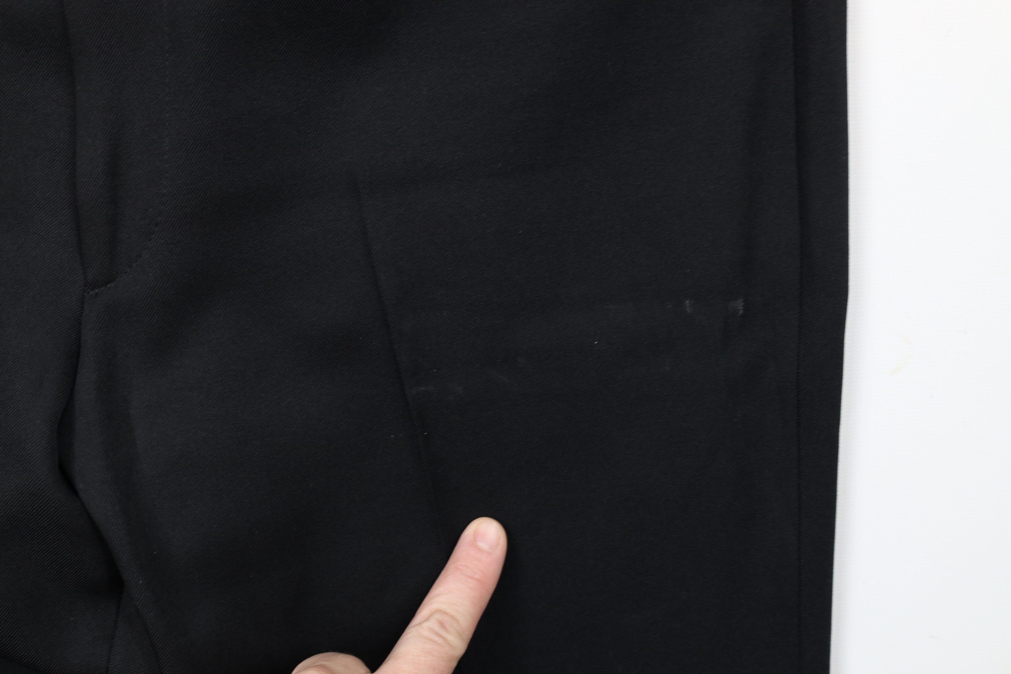 Vintage Vintage 70s Streetwear Flared Wide Leg Chino Pants Black USA Size US 34 / EU 50 - 6 Thumbnail