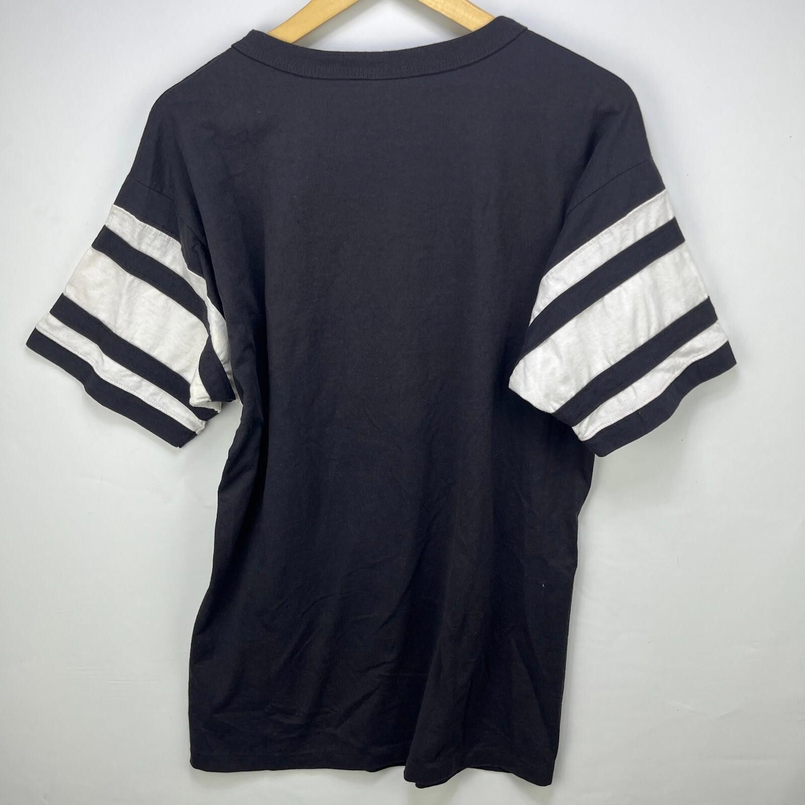 Champion Vintage 80s Champion Iowa Hawkeyes T Shirt XL Black Gold Size ONE SIZE - 10 Thumbnail