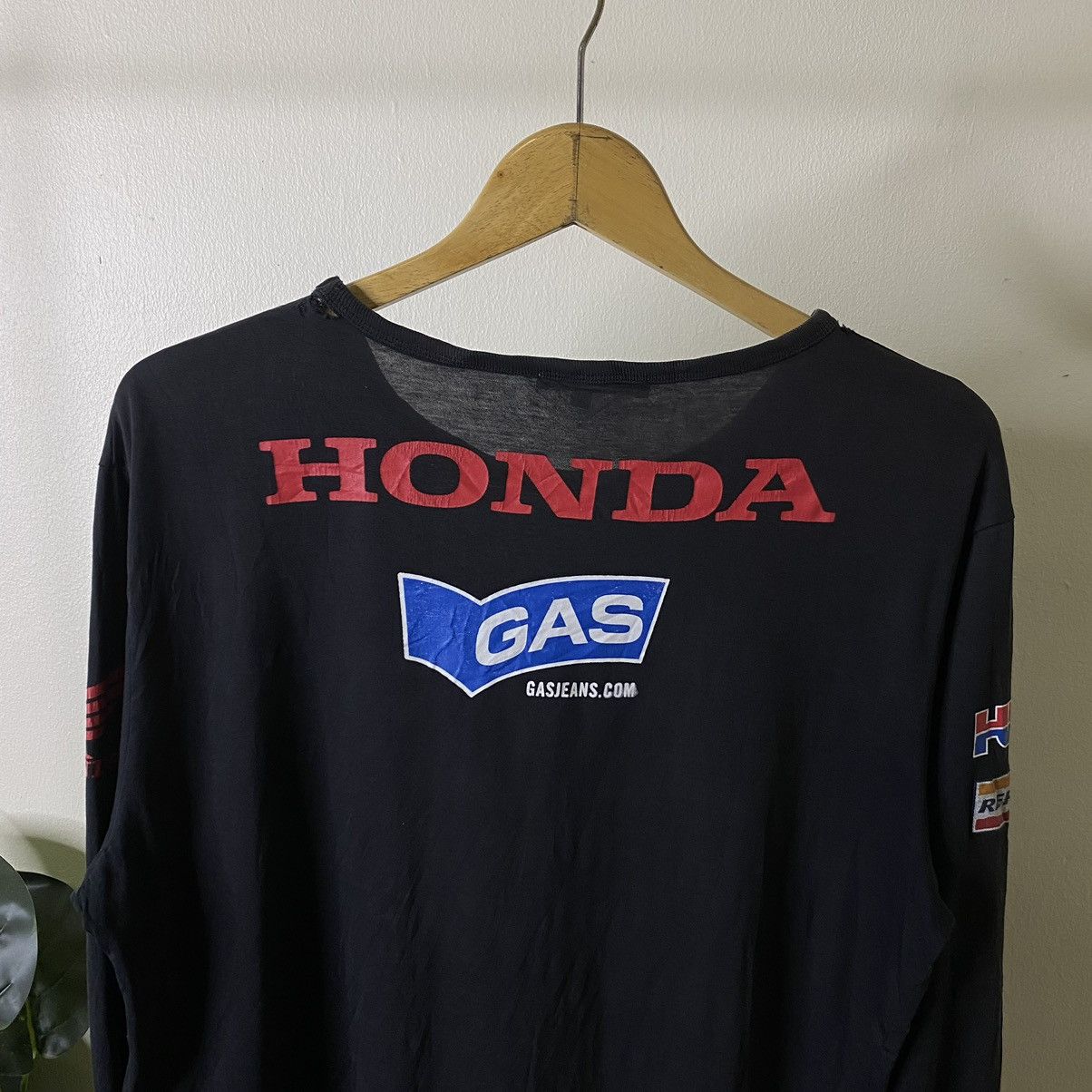 Honda Y2K Gas Style Honda HRC Racing LS Tee Size US M / EU 48-50 / 2 - 2 Thumbnail