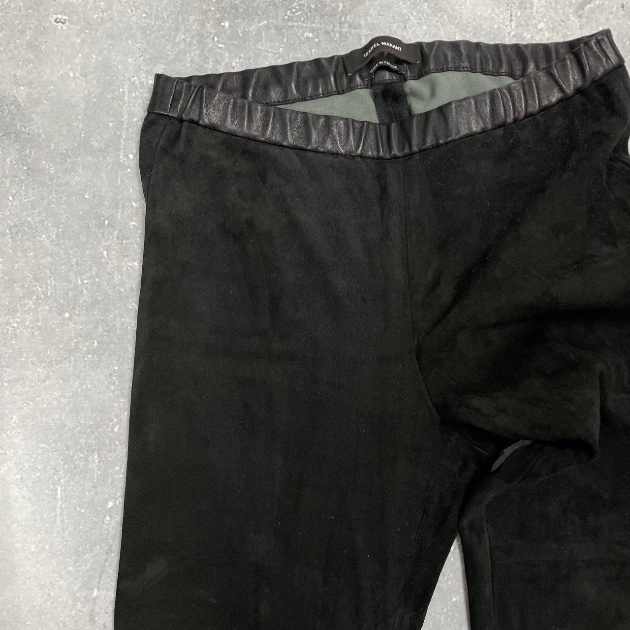 Designer × Isabel Marant Isabel Marant Velvet Lambskin Leather Leggings Women’s Size 26" / US 2 / IT 38 - 8 Thumbnail