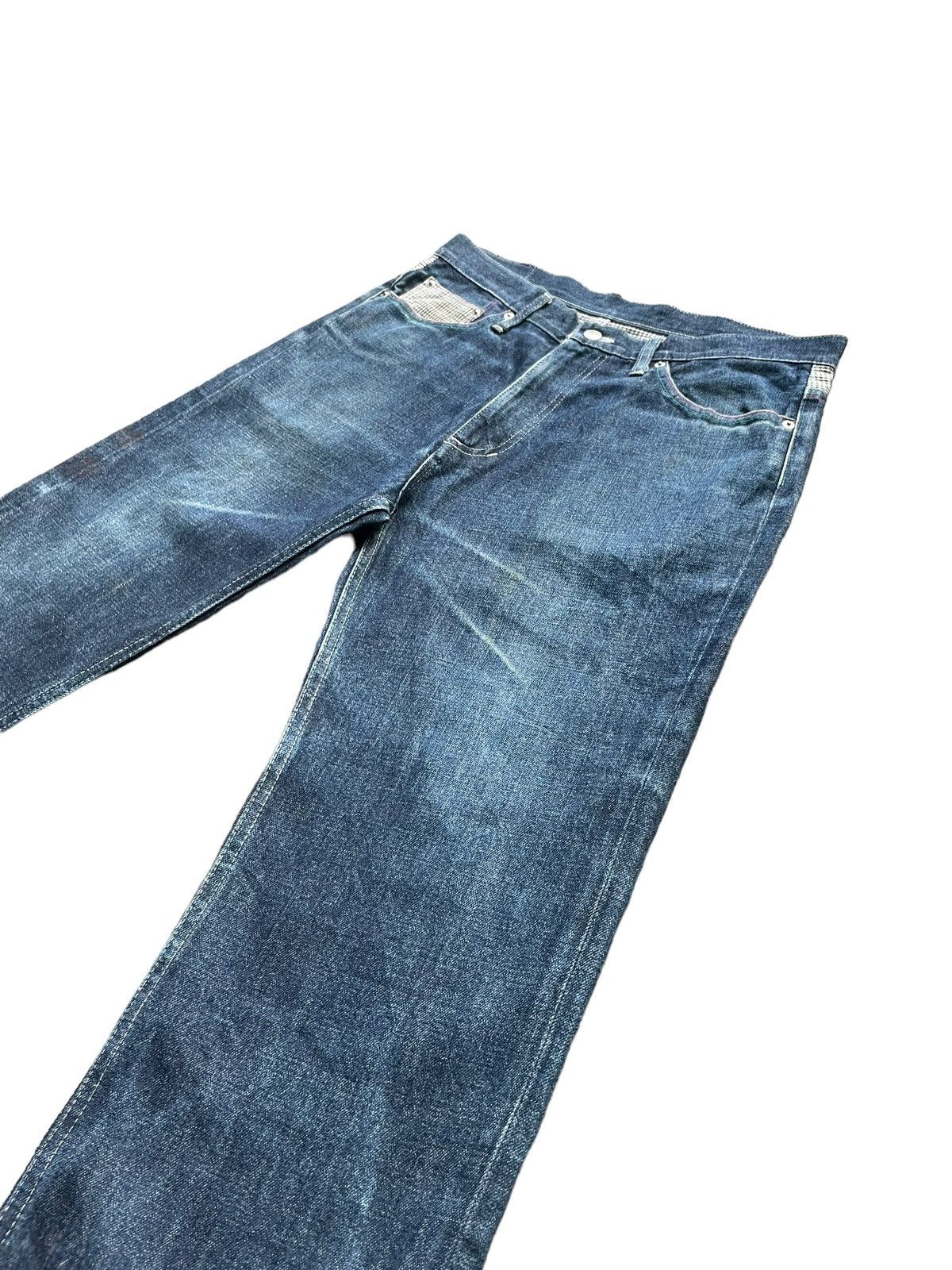 Japanese Brand Japanese Double Steal Denim Size US 35 - 2 Thumbnail