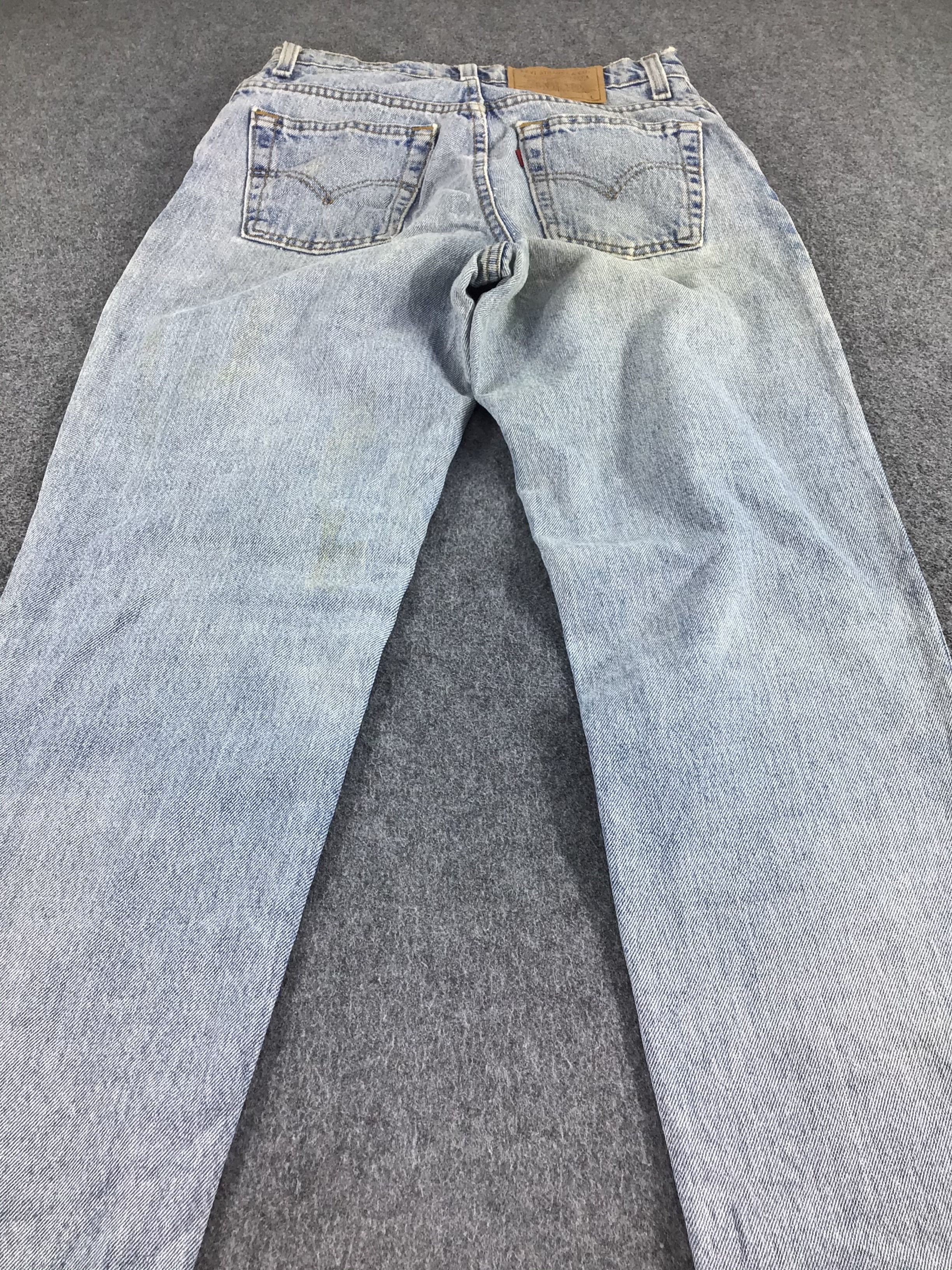 Levi's Vintage Levis 550 Jeans Stone Wash Denim -J401 Size US 28 / EU 44 - 4 Thumbnail