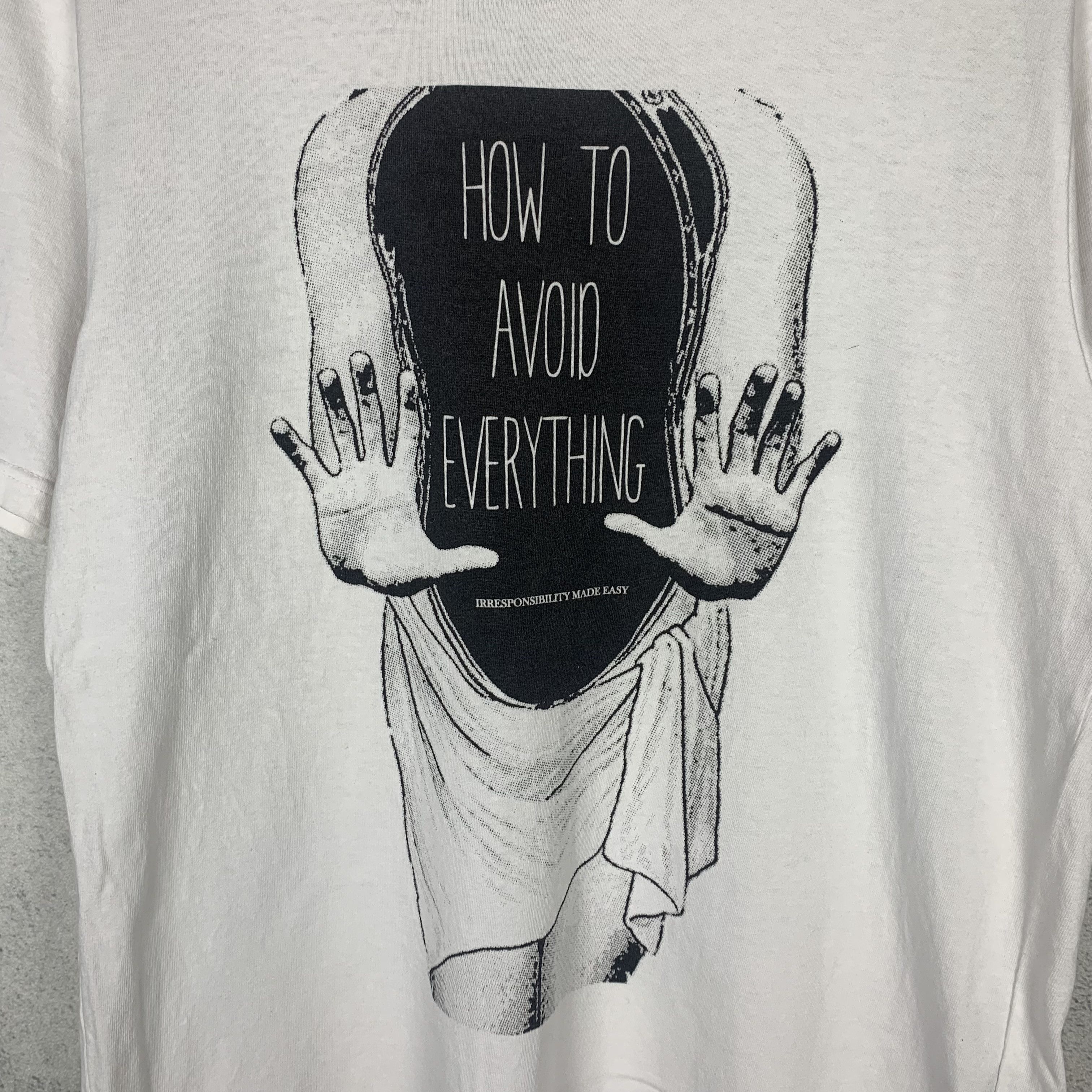 Undercover Undercover "Irresponsibility Made Easy" Tshirt Size US M / EU 48-50 / 2 - 2 Thumbnail