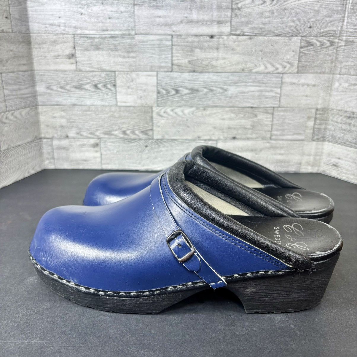 Other C&C Sweden woman’s size 43 patent leather clogs Size US 12 / IT 42 - 1 Thumbnail