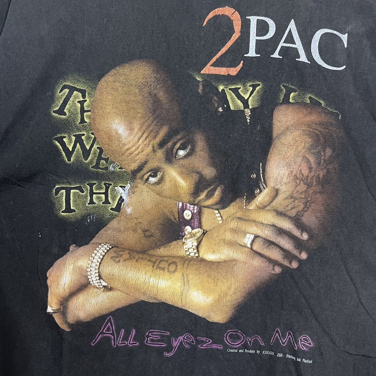 Rap Tees Vintage Tupac Shakur Rap Tee Size US XL / EU 56 / 4 - 4 Thumbnail