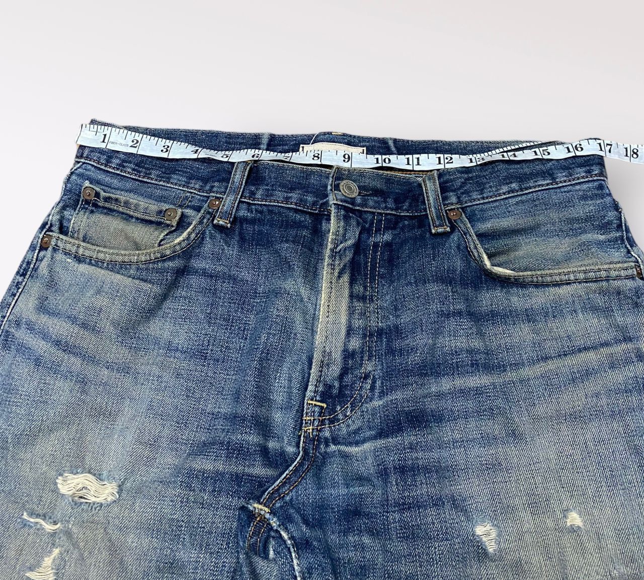 Japanese Brand 💥DELETE 💥VINTAGE UNIQLO JEANS KURT COBAIN DENIM Size US 34 / EU 50 - 7 Thumbnail