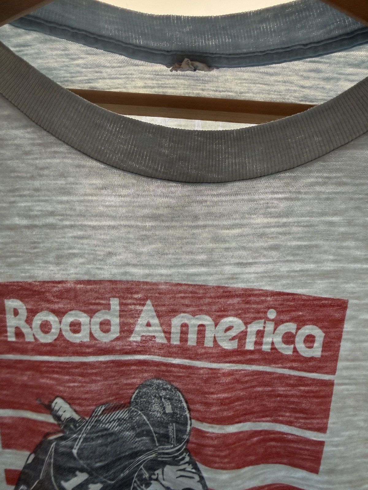Vintage Vintage 80s Road America Supercycle Weekend Graphic Tee Size US M / EU 48-50 / 2 - 8 Thumbnail