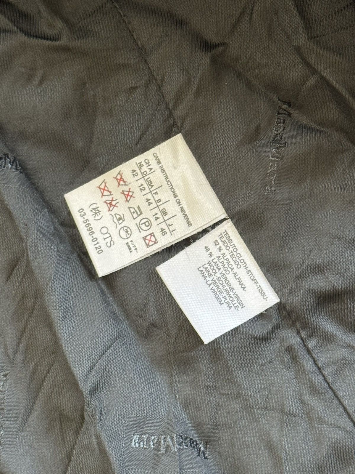Max Mara × Weekend Max Mara Max Mara USA12/GB14 black alpaca/wool coat button up jacket Size XL / US 12-14 / IT 48-50 - 18 Thumbnail