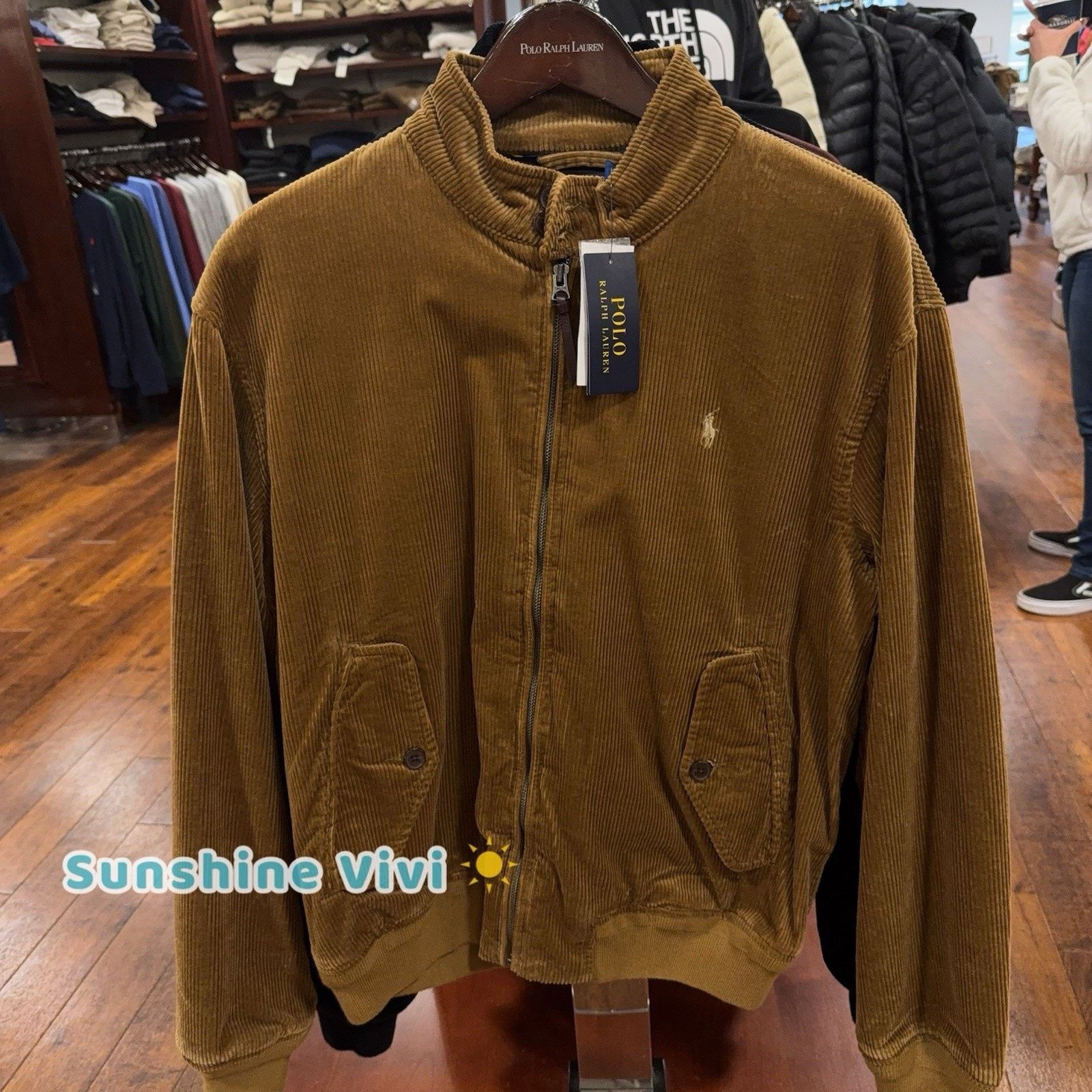 Polo Ralph Lauren NWT Polo Ralph Lauren Men Stretch Corduroy Jacket Sandsurf M Size US S / EU 44-46 / 1 - 1 Thumbnail