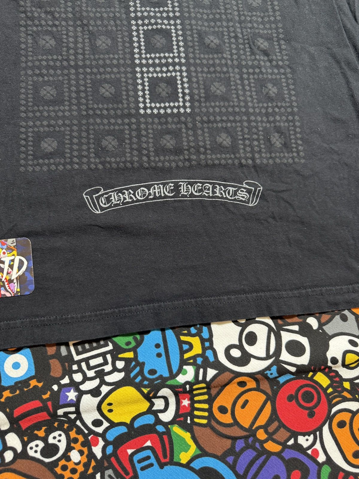 Chrome Hearts Chrome Hearts Black Cross Logo Long Sleeve Tee Size US M / EU 48-50 / 2 - 12 Thumbnail
