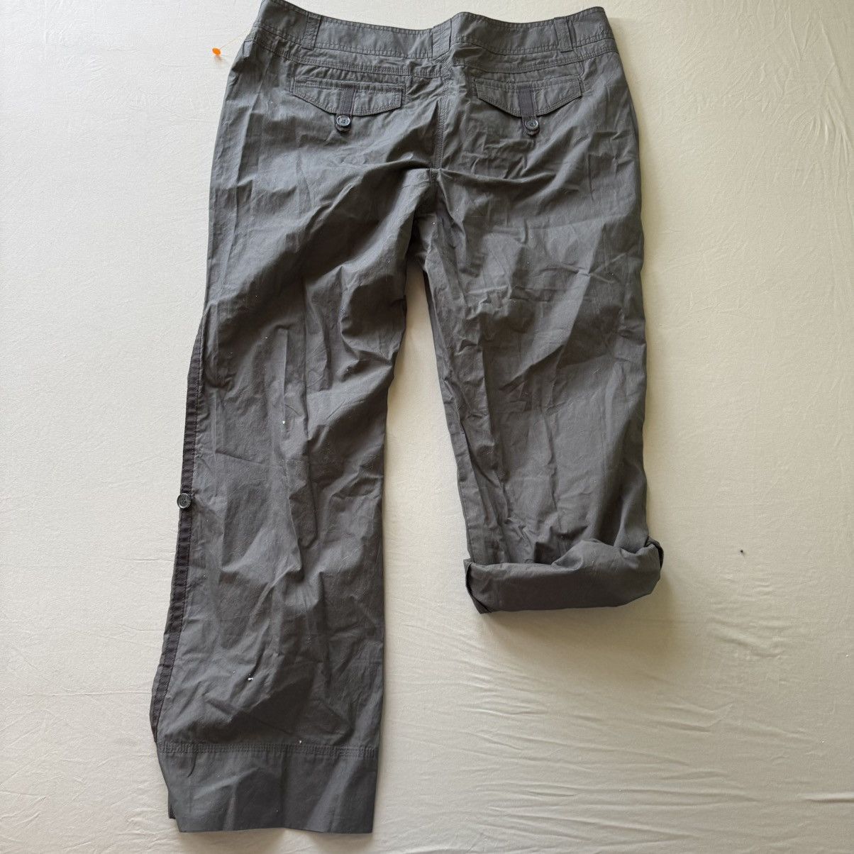 Other Y2K Era New York & Company Low Rise Roll Tab Bootcut Pants Size 40" / US 18 - 2 Thumbnail