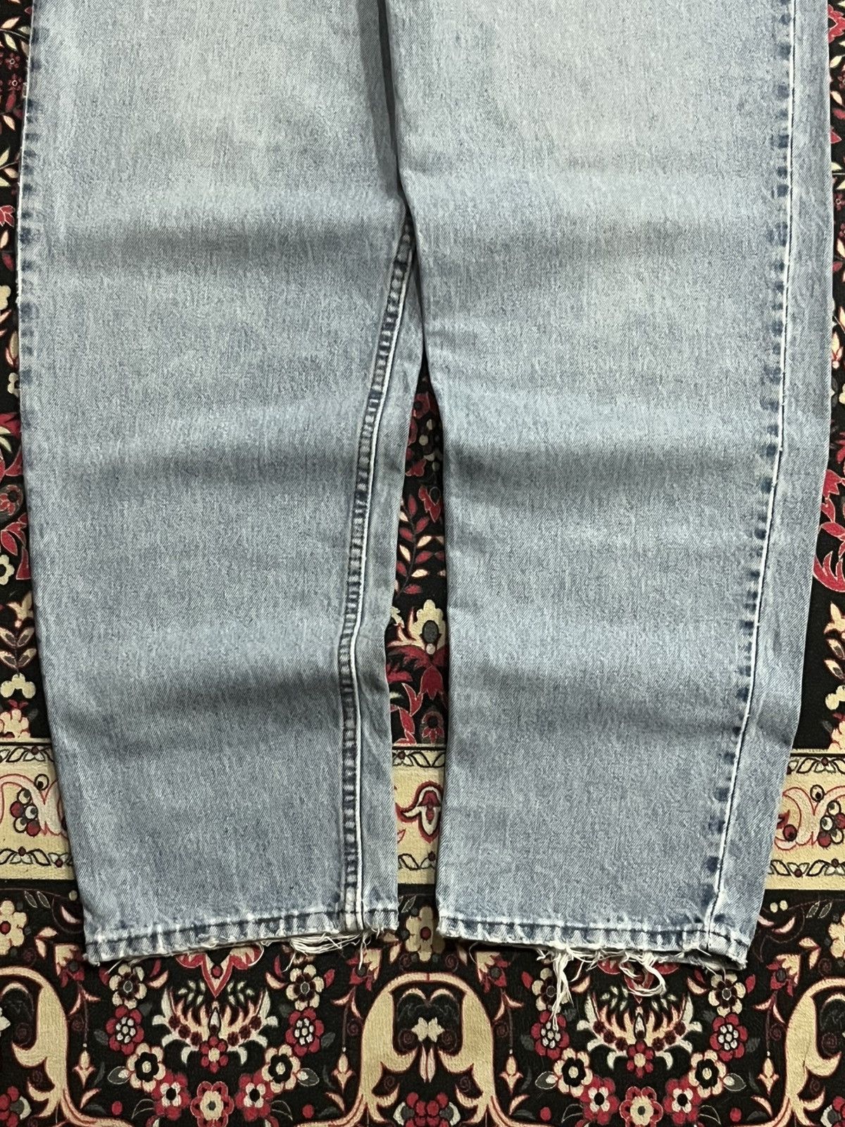 Levi's ⚡️Baggy⚡️Vintage Levi’s Silvertab Light Blue Washed Jeans Size US 33 - 12 Thumbnail