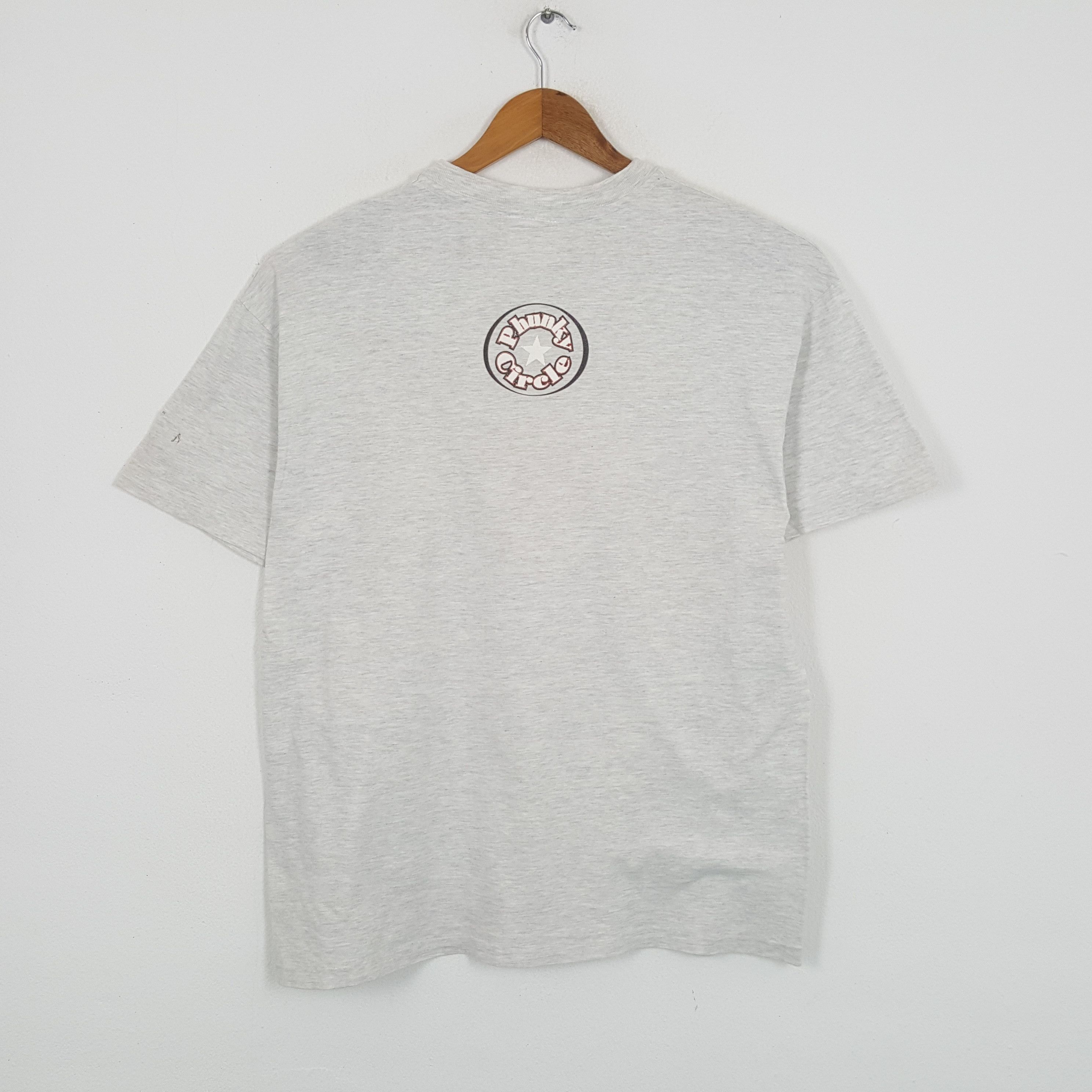 Vintage Vintage 90's PHUNKY CIRCLE American Hip Hop Style T-Shirts Size US XL / EU 56 / 4 - 3 Thumbnail