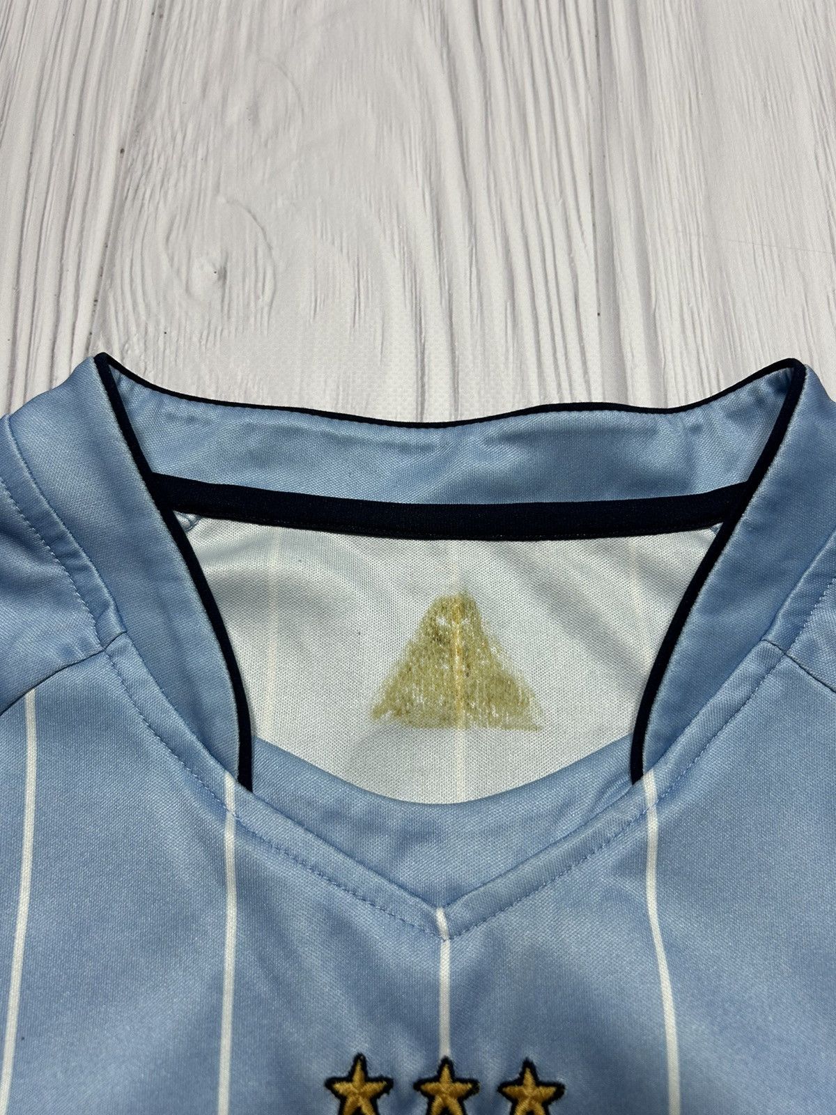 Le Coq Sportif Manchester City 2007 2008 Home Soccer Jersey Football Shirt Size US S / EU 44-46 / 1 - 10 Thumbnail