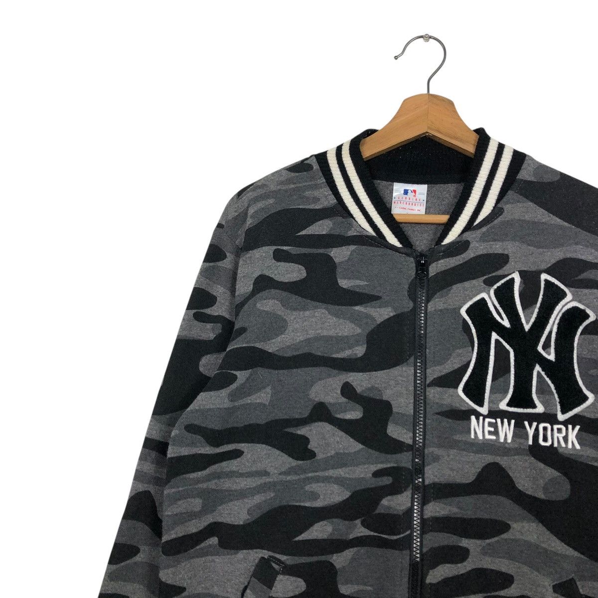 MLB 🔥VINTAGE BOMBER JACKET NY MLB BIG LOGO STREETWEAR Size US M / EU 48-50 / 2 - 9 Thumbnail