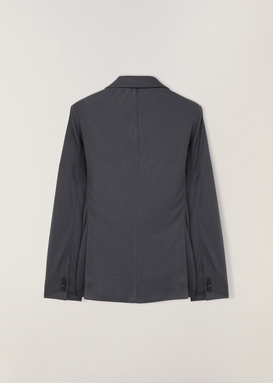 Loro Piana o1loc1c0525 Single-breasted Jersey Jacket in Dark Grey Size US M / EU 48-50 / 2 - 3 Thumbnail