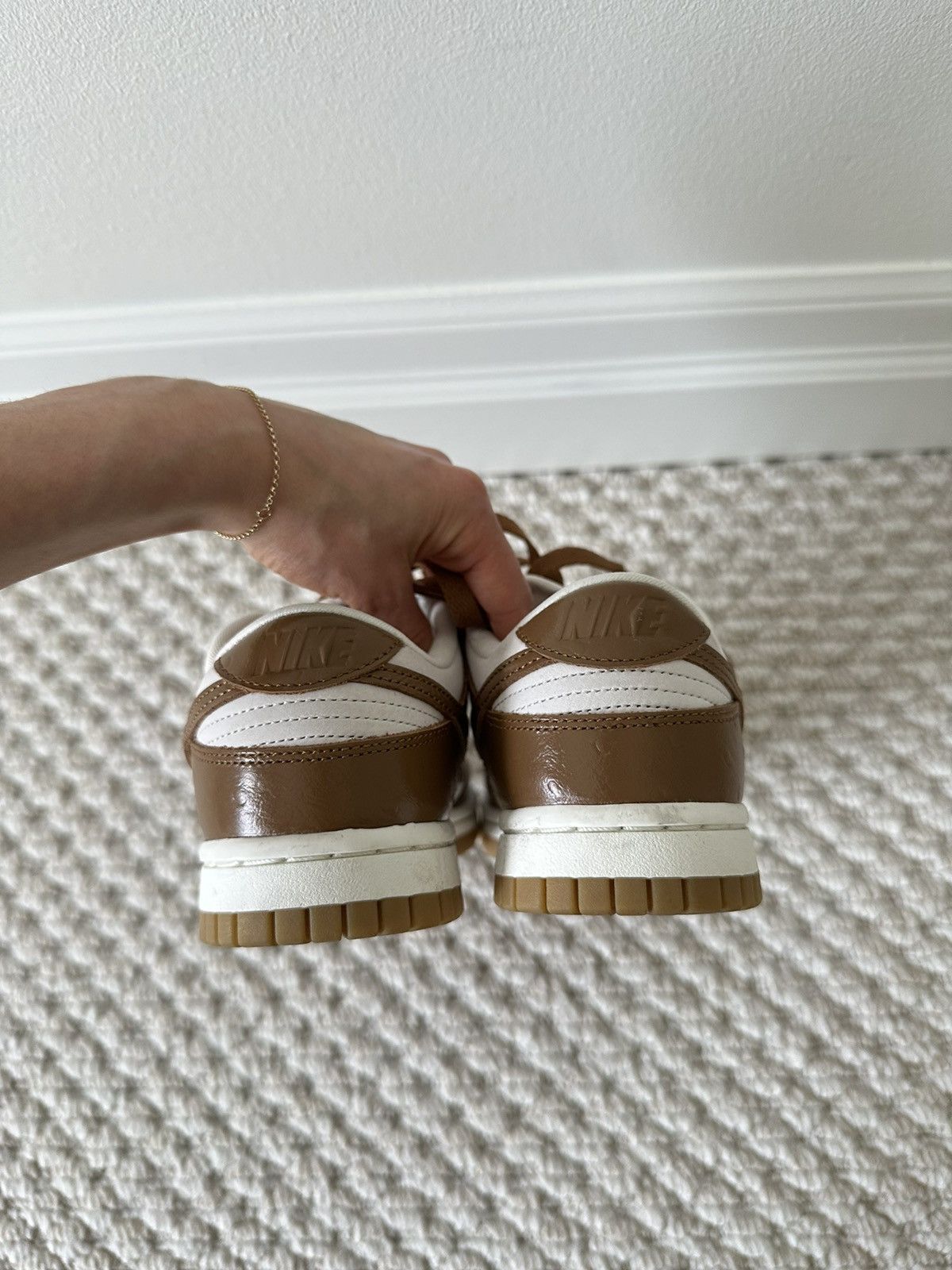 Nike Nike Dunk Low “Brown Ostrich” Sneaker Size US 5 / IT 35 - 7 Thumbnail