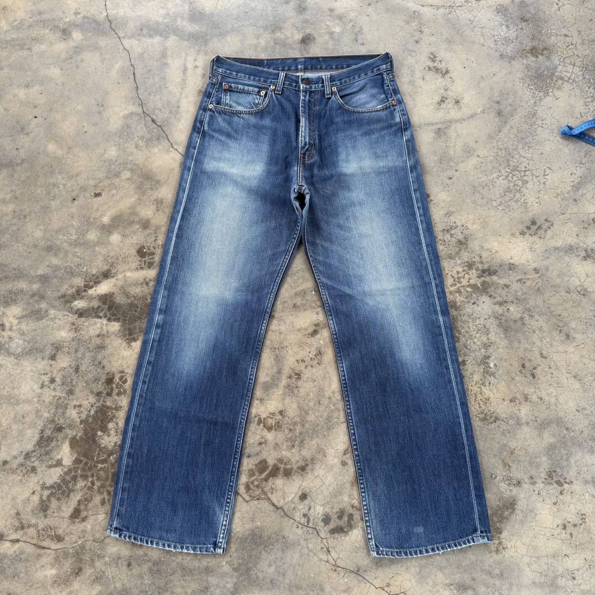 Levi's Vintage Clothing VINTAGE LEVI’S 512 FADED JEAN DENIM PANTS Size US 33 - 1 Thumbnail