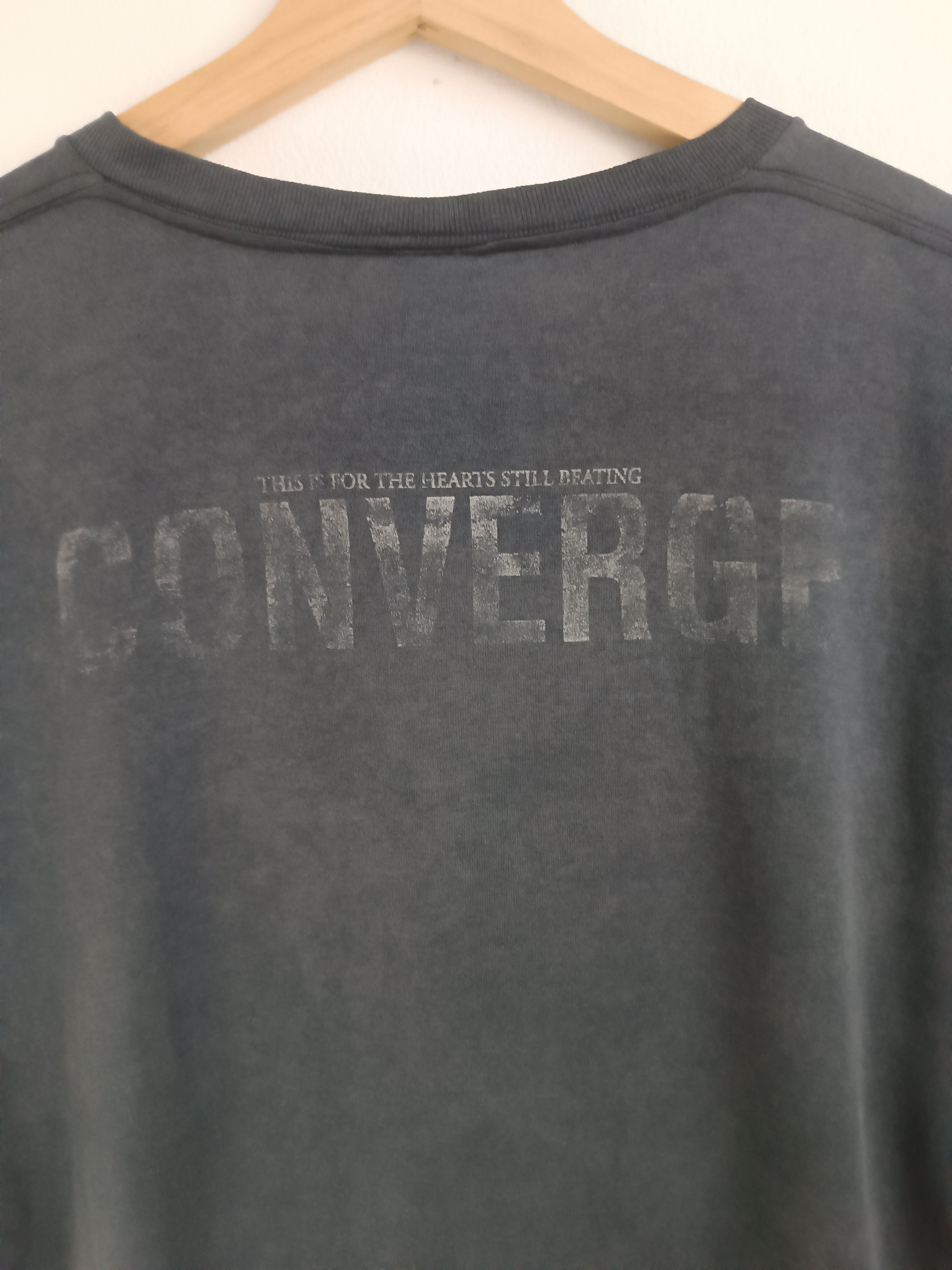 Band Tees VINTAGE 2005 CONVERGE FADED VERY RARE TEE BOTCH CAVE IN Size US L / EU 52-54 / 3 - 14 Thumbnail