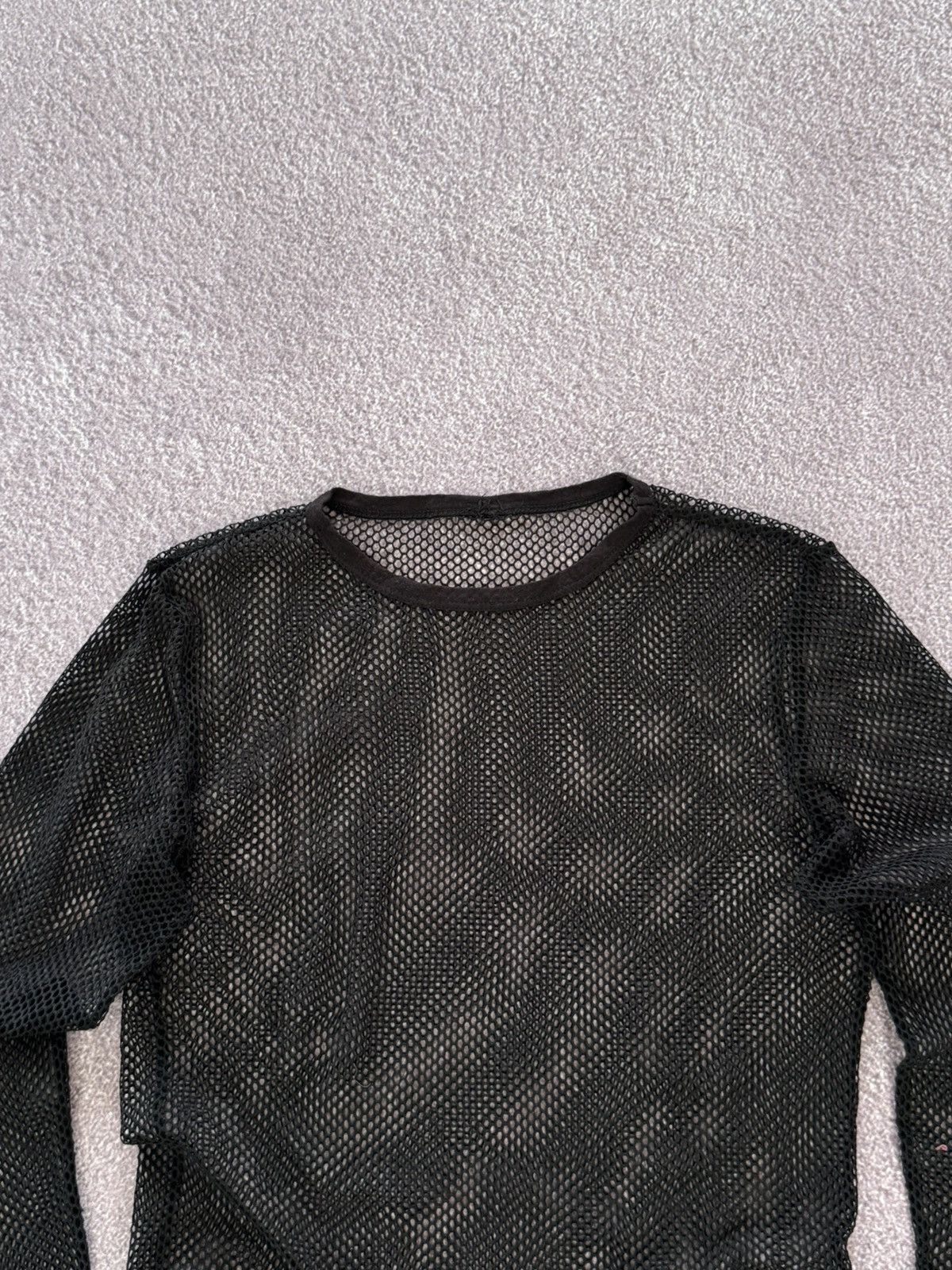 Japanese Brand Y2K Mesh Up JPG Vibe Japanese Brand Long Sleeve T-Shirt Size M / US 6-8 / IT 42-44 - 2 Thumbnail