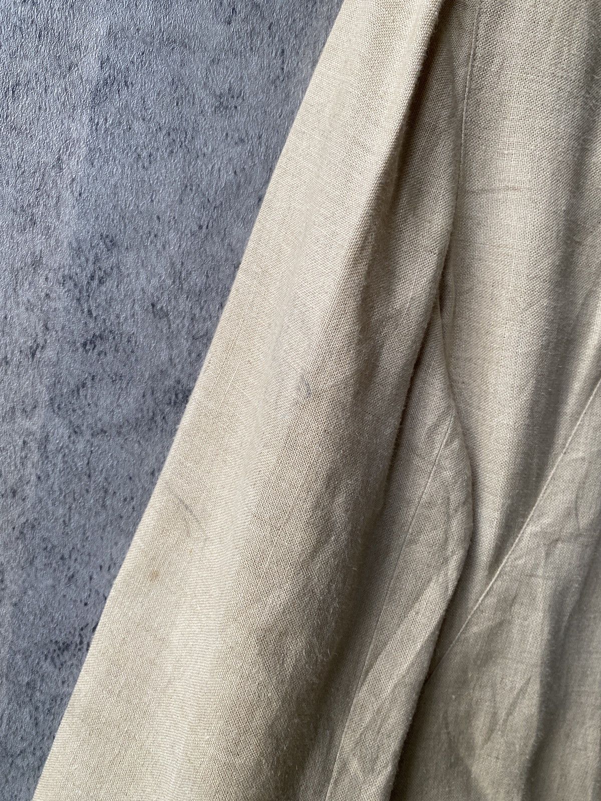 Issey Miyake Vintage 70s/80s Issey Miyake Square Label Linen Coat Jacket Size M / US 6-8 / IT 42-44 - 9 Thumbnail