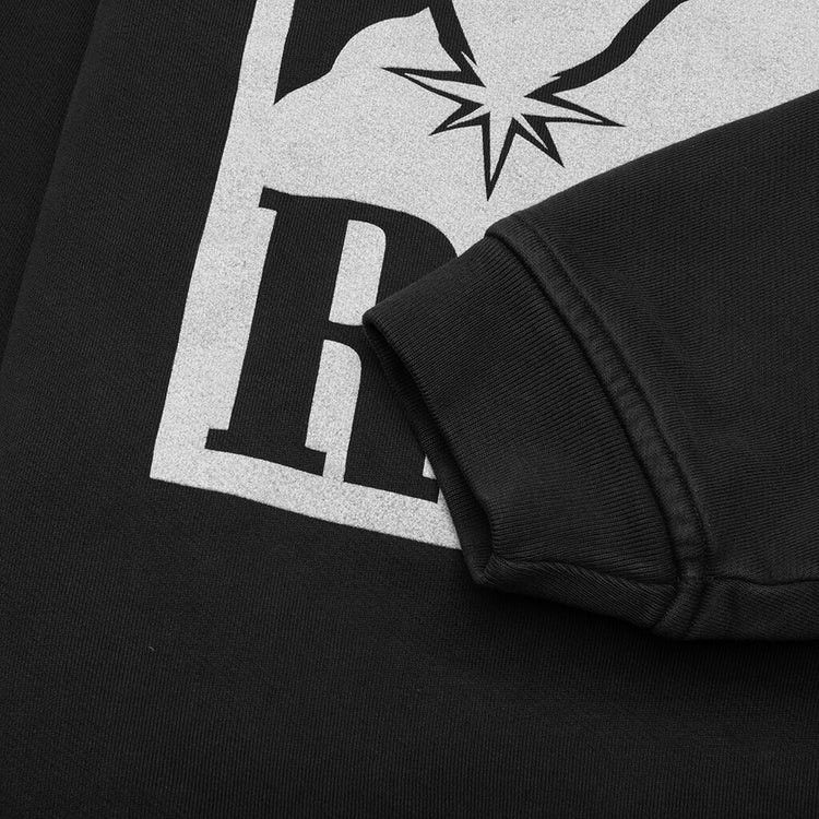 Rhude RHUDE MOONLIGHT BADGE HOODIE VINTAGE BLACK Men’s Size XL Size US XL / EU 56 / 4 - 4 Thumbnail
