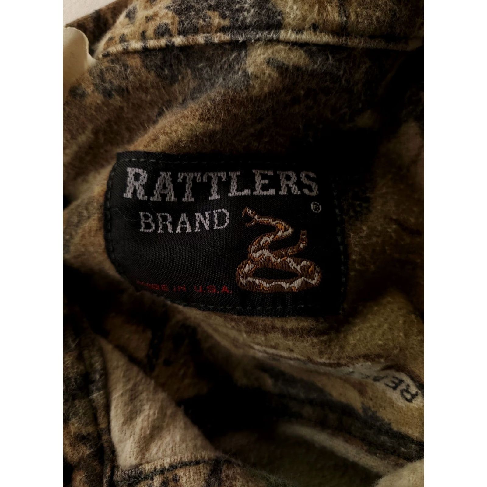 Realtree Rattlers Shirt Realtree Camo VTG 90s Button Up Made USA Long Sleeve Mens M Size US M / EU 48-50 / 2 - 4 Thumbnail