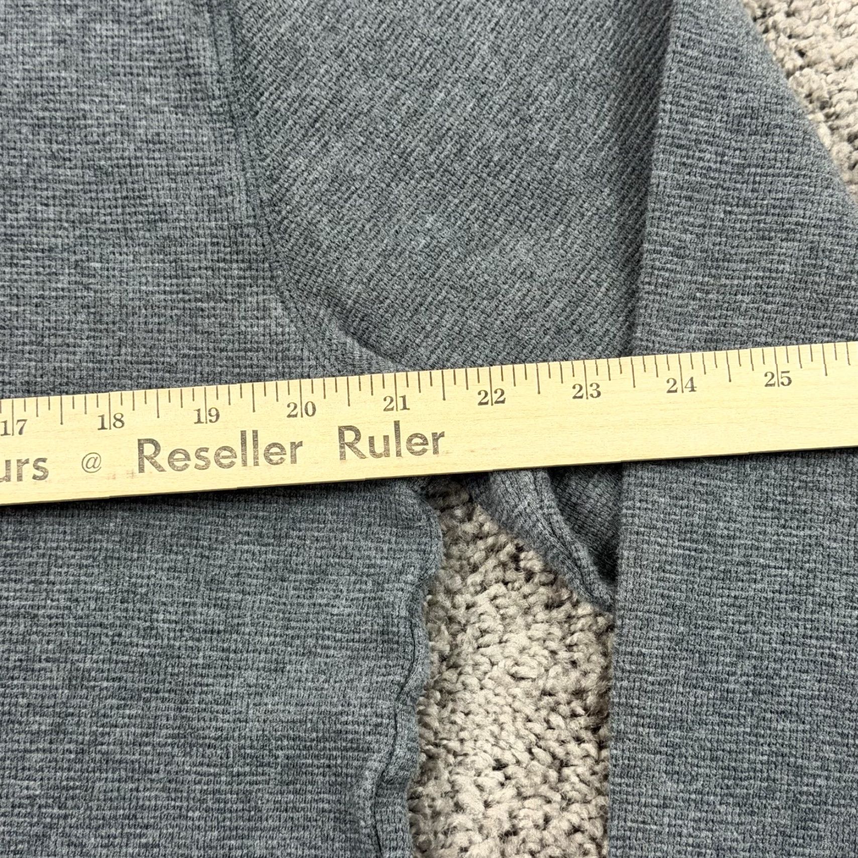 Polo Ralph Lauren Polo Ralph Lauren Shirt Mens XL Gray Thermal Long Sleeve Crewneck Cotton Pony Size US XL / EU 56 / 4 - 5 Thumbnail